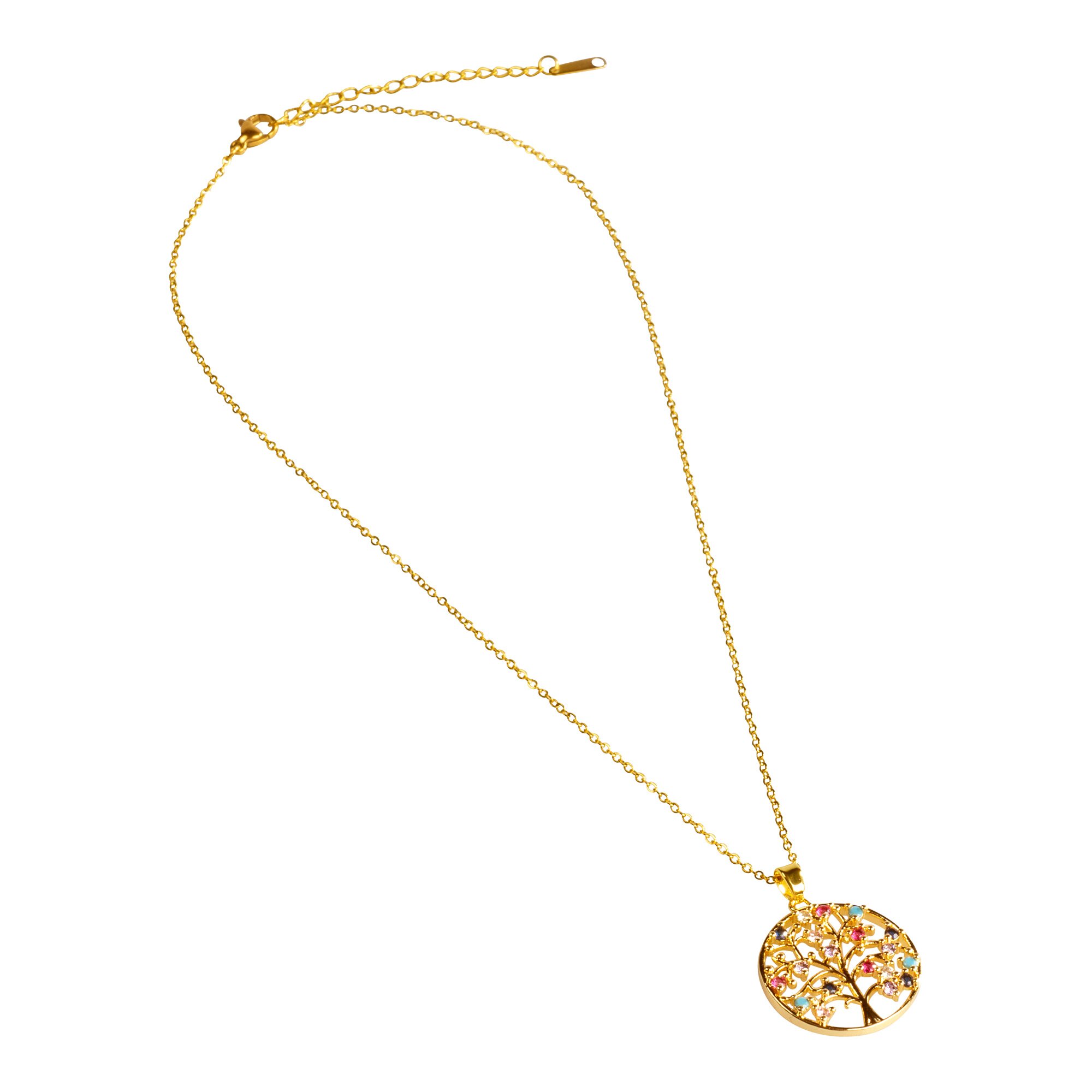 Halskette „Lebensbaum“ gold
