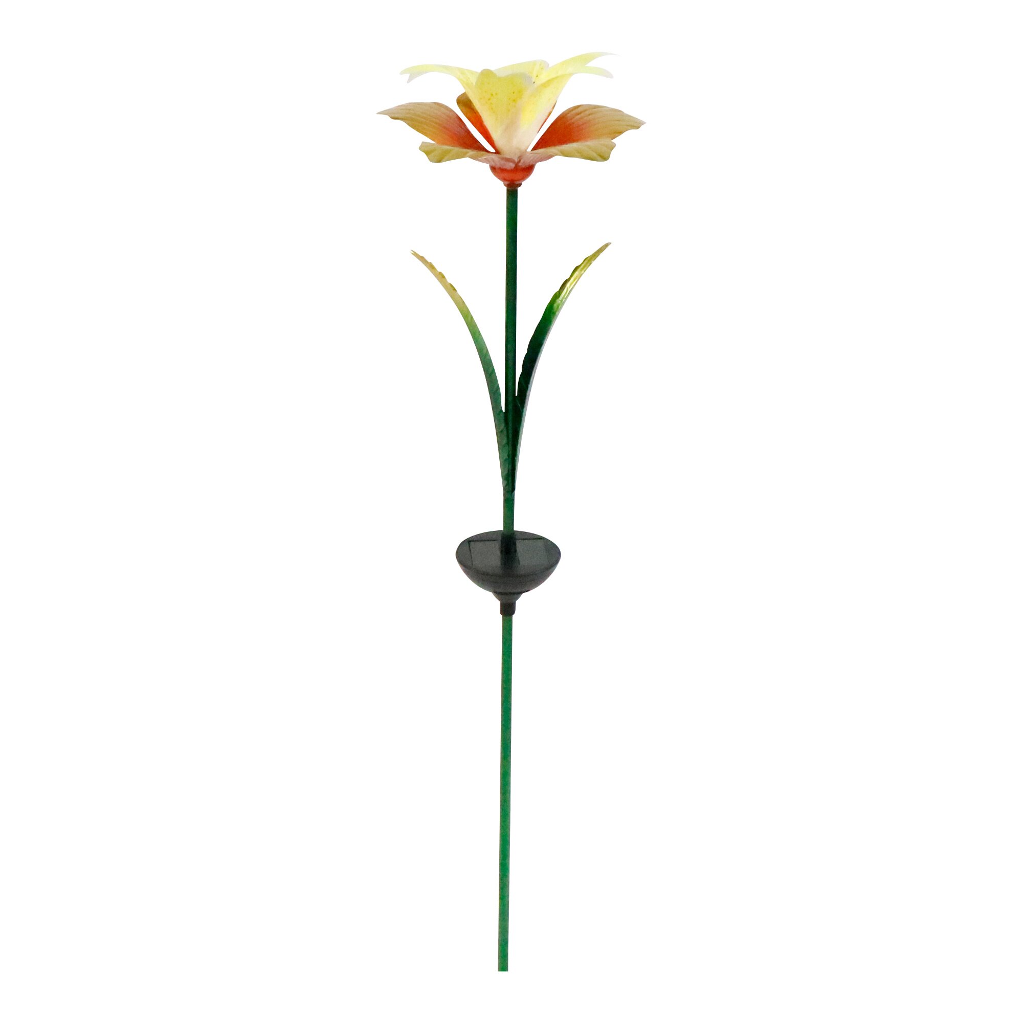 Solar-LED-Gartenstecker "Lilie"