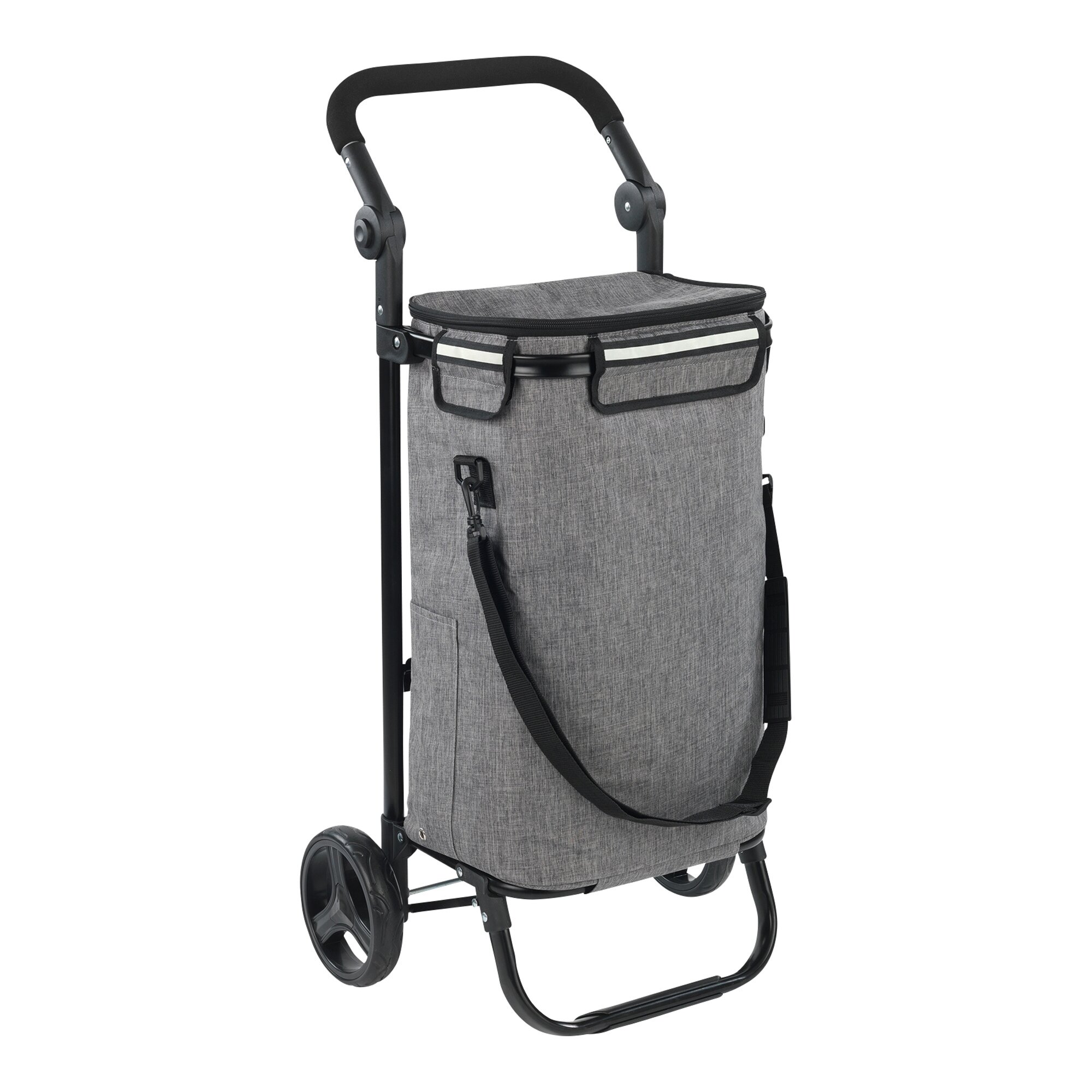 Einkaufstrolley "Thermo & Comfort" schwarz grau