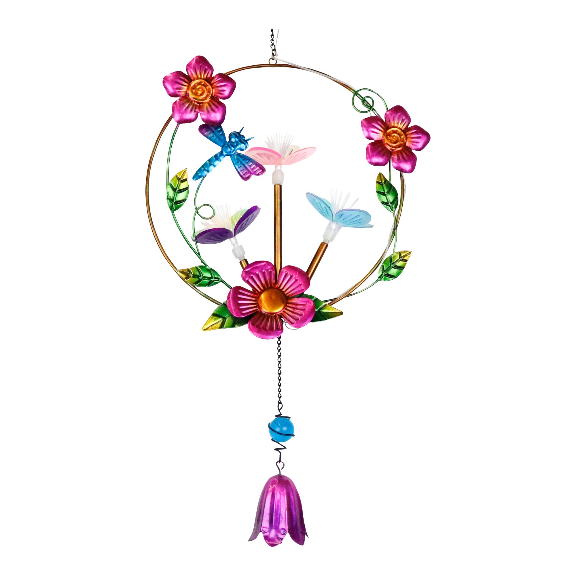 Solar-LED-Hängedeko "Blütenzauber"