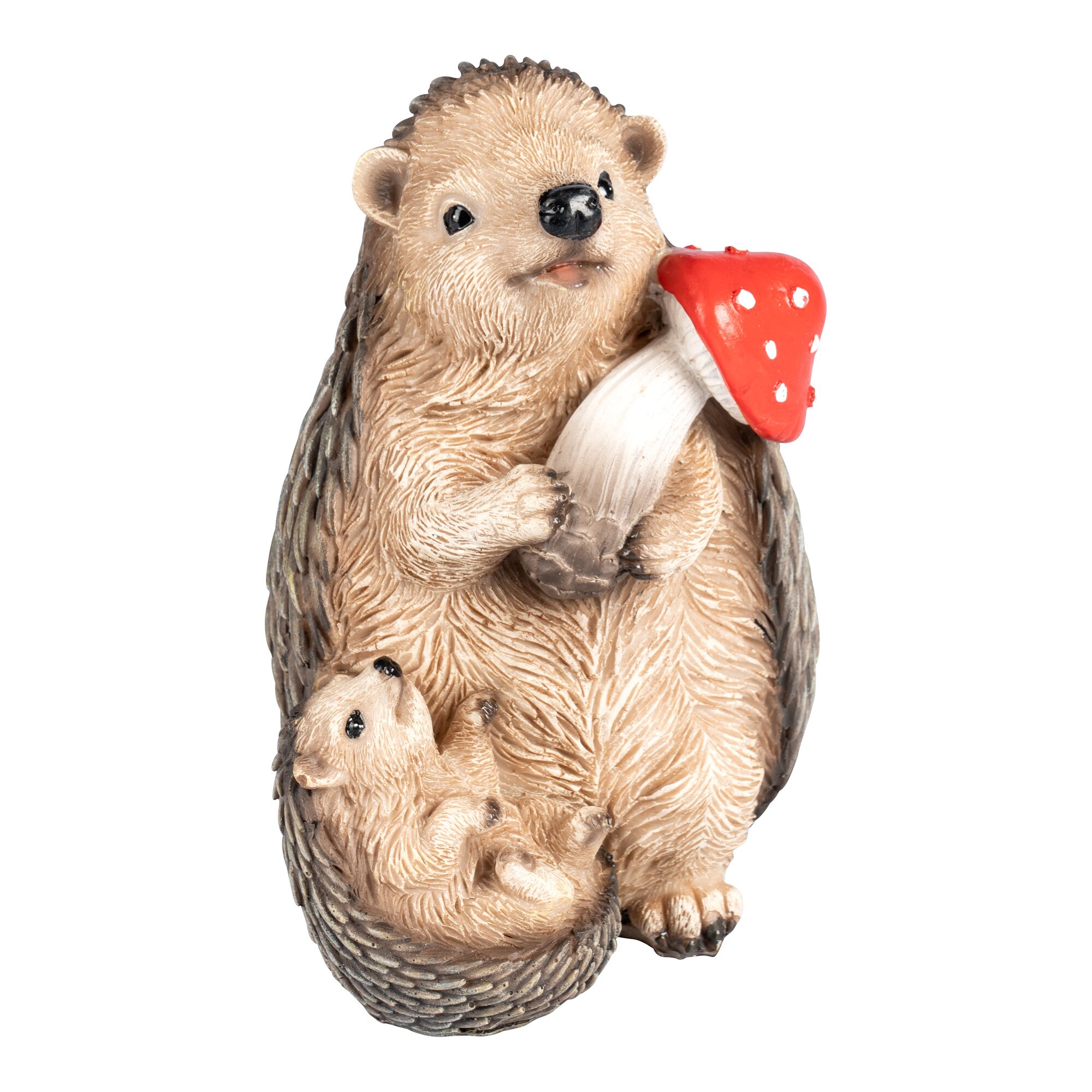 Dekofigur „Igel-Mama“