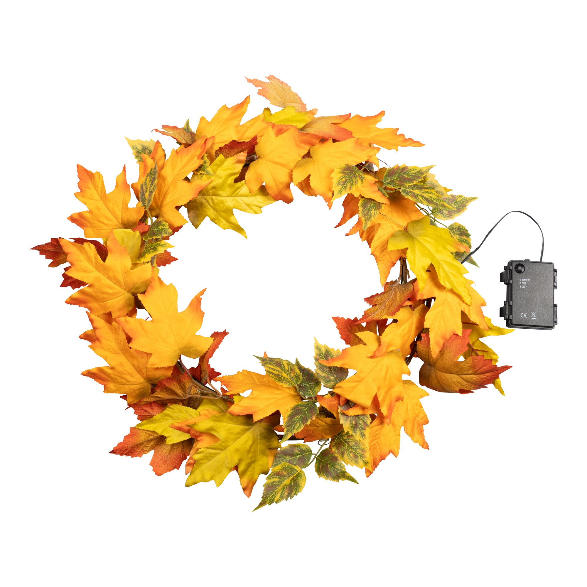 LED-Kranz „Herbstblätter“