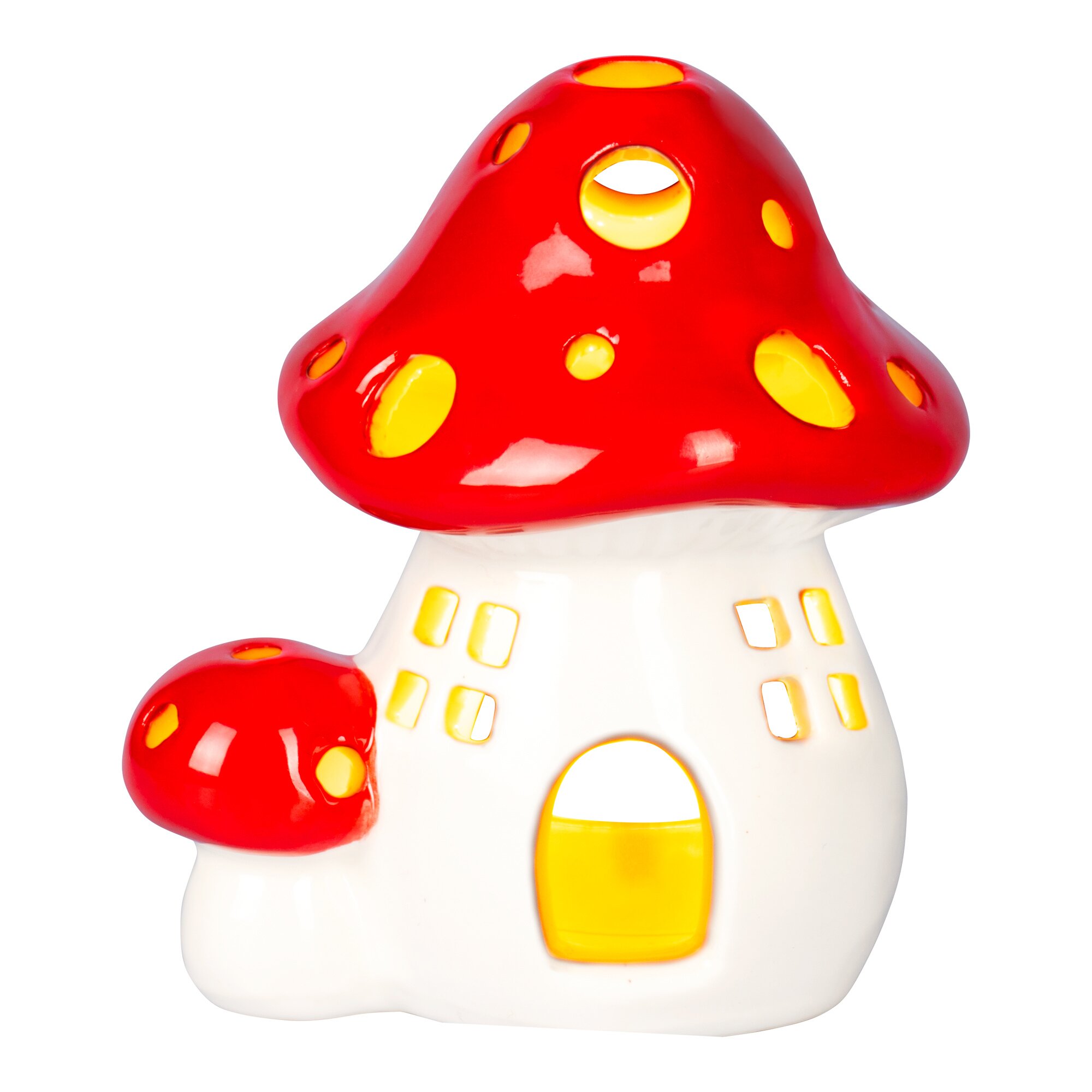 Windlicht „Fliegenpilz“