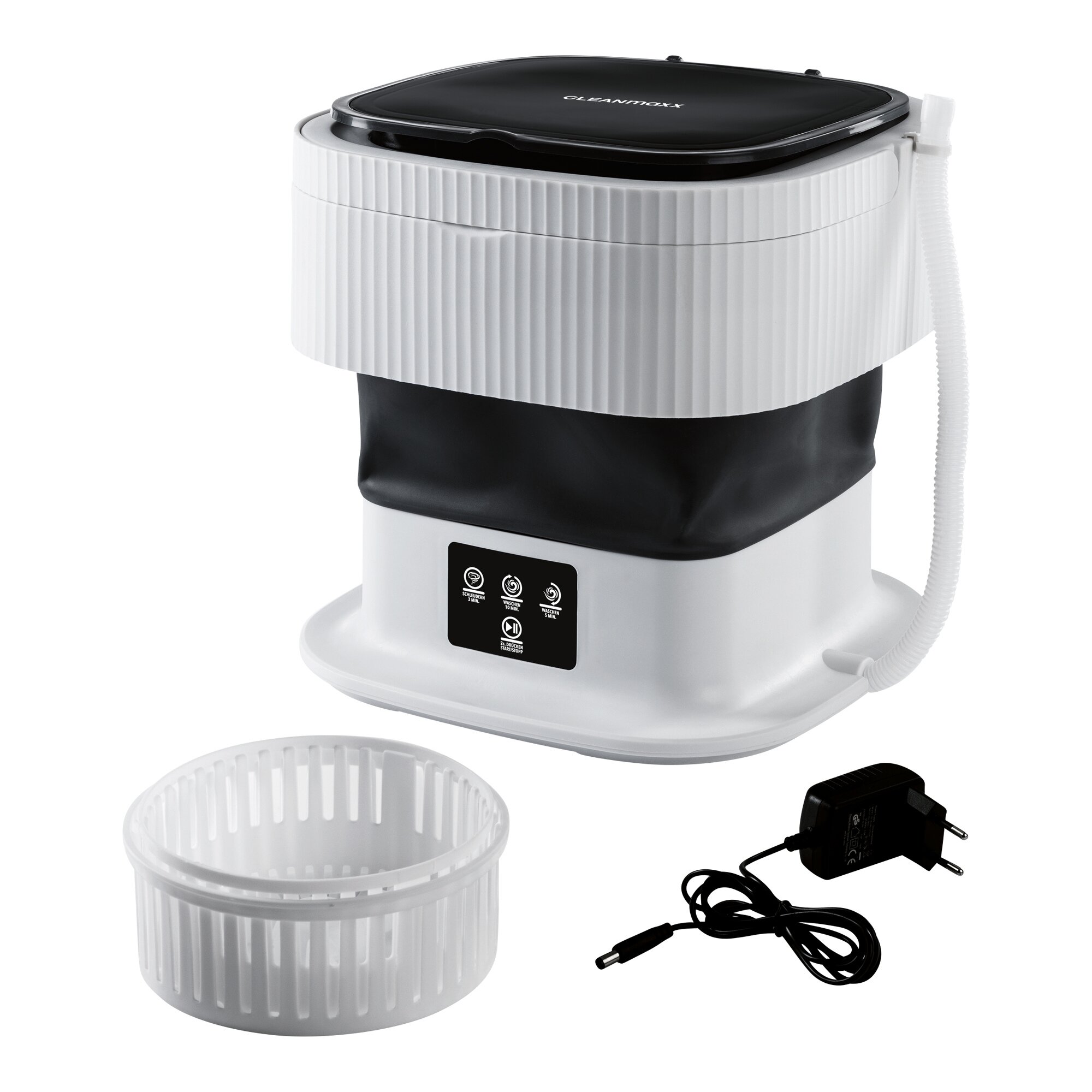 CLEANmaxx Mini-Waschmaschine, faltbar
