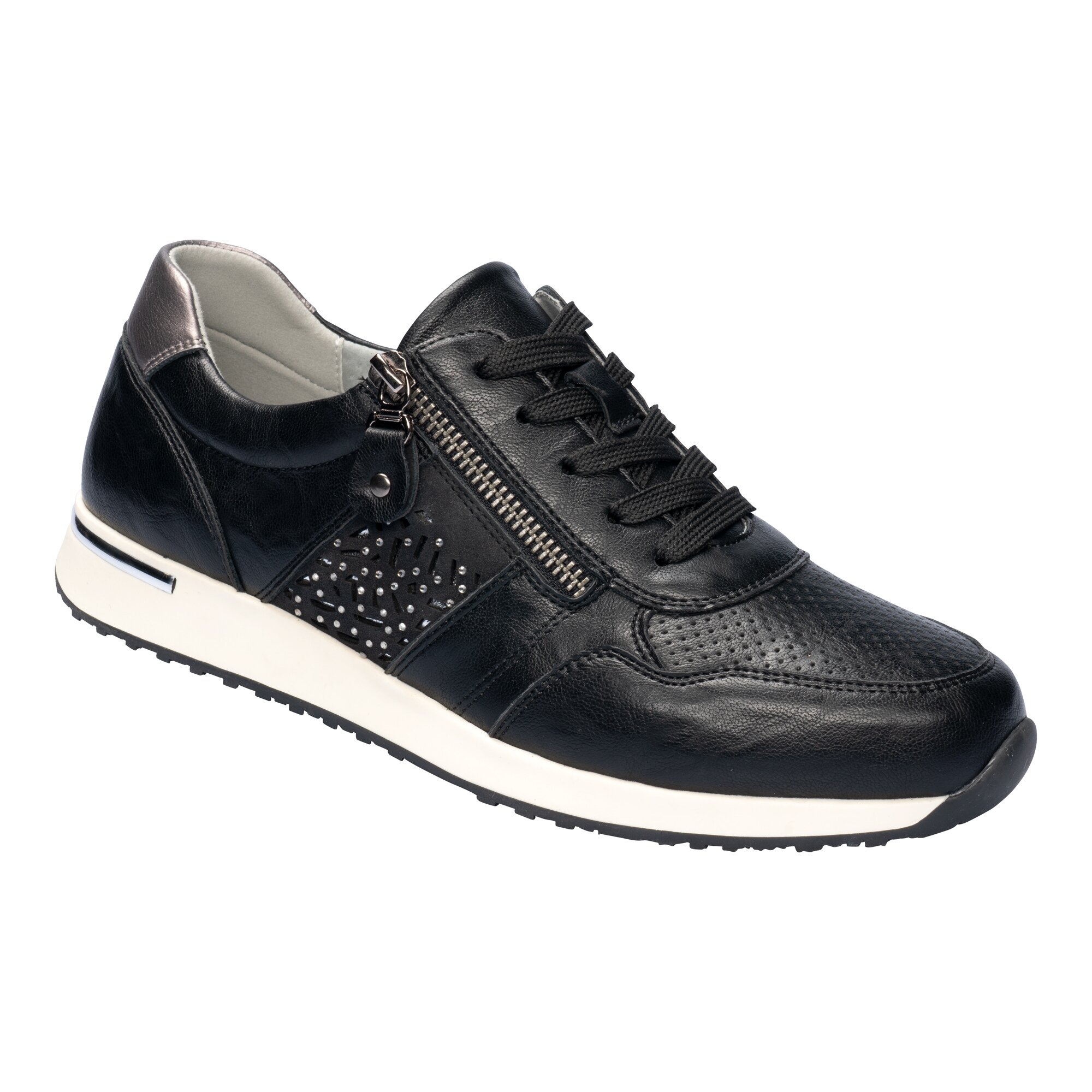 Image of wonderwalk Leder-Komfort-Sneaker „Linda“, Größe: 37