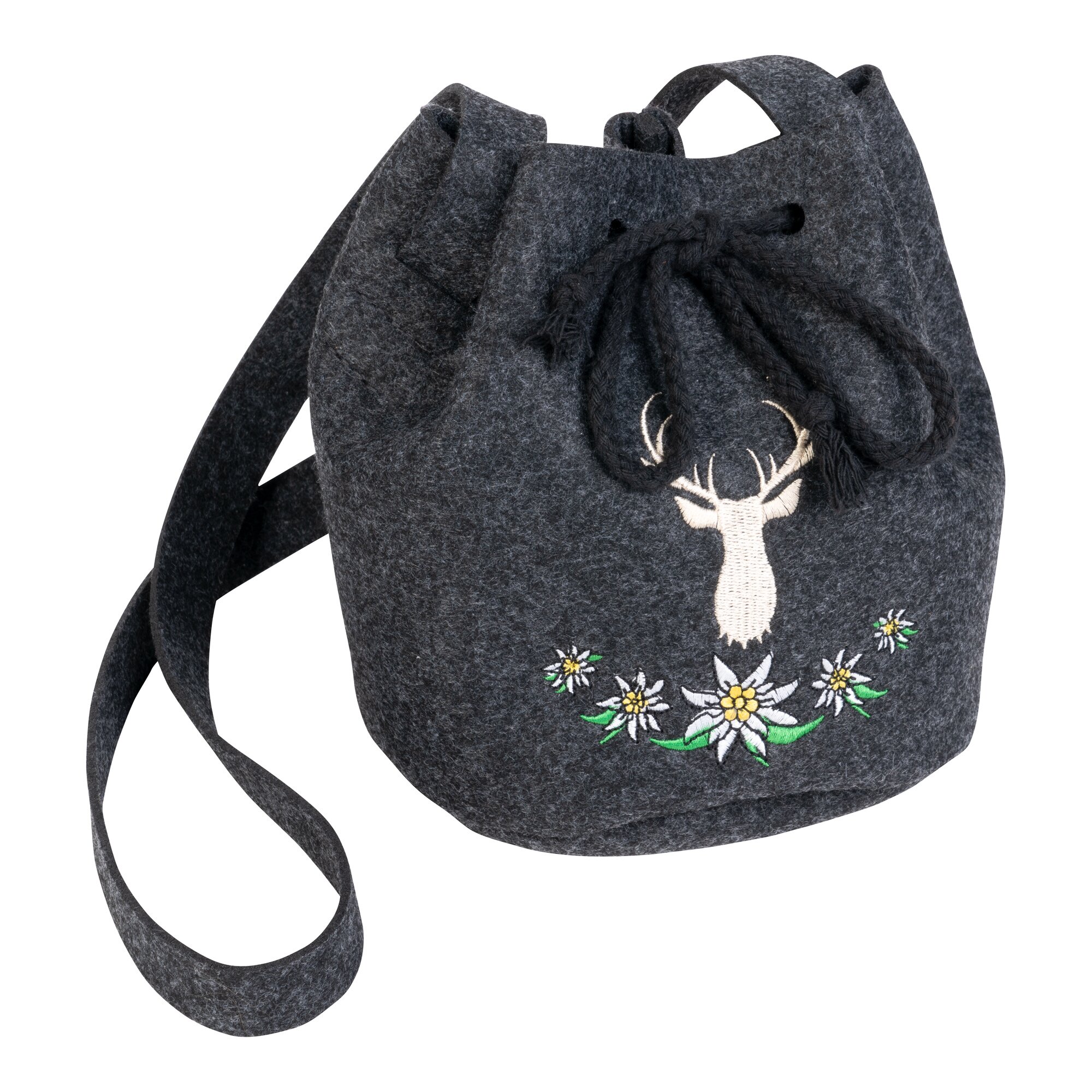 Filz-Umhängebeutel „Landhaus“