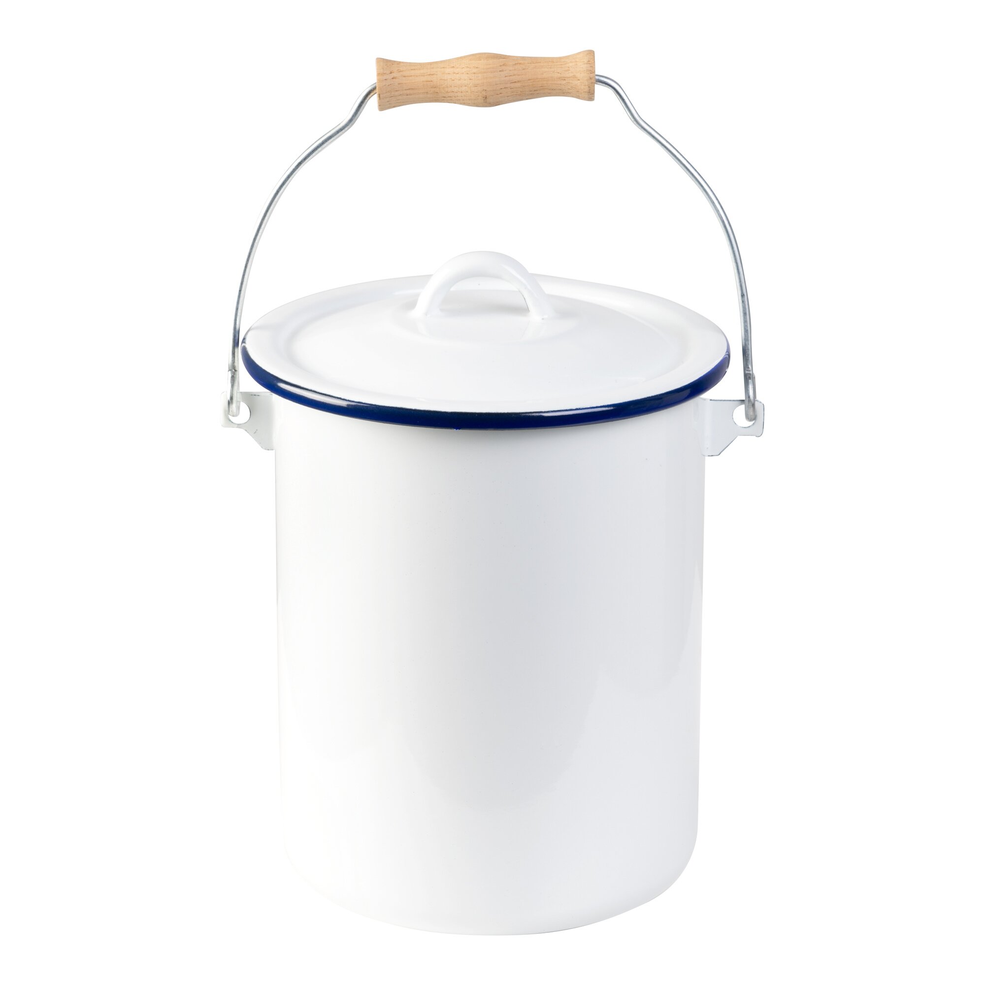 Emaille-Mülleimer „Klassik“