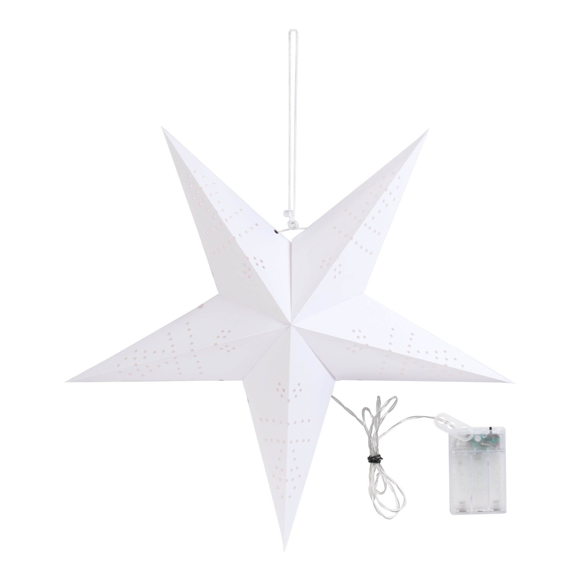 LED-Hängestern „Lampion“