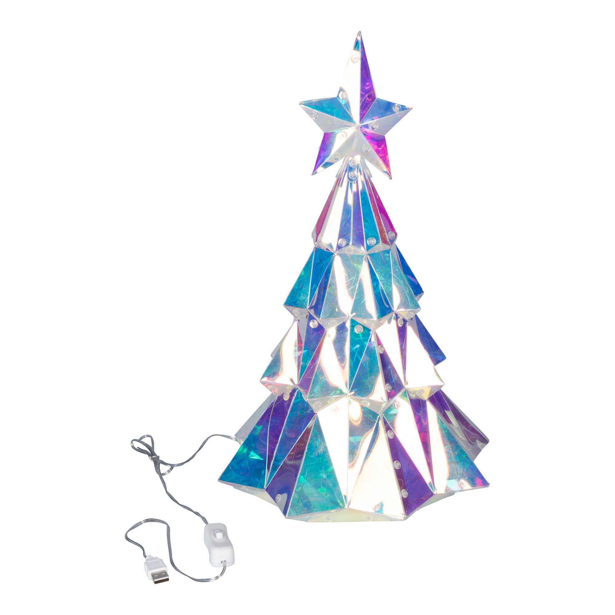 LED-Dekofigur Tanne „Galaxy“