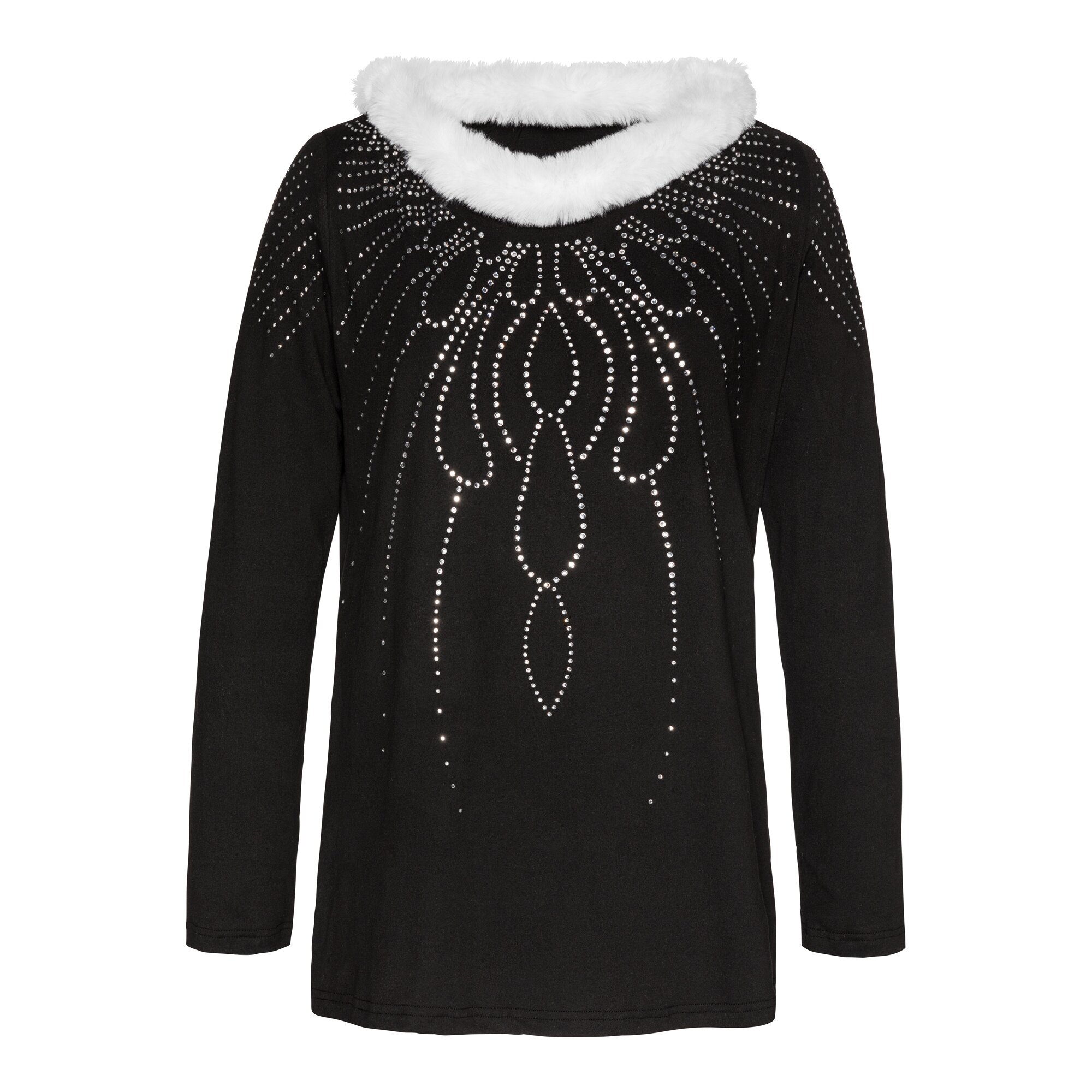 Damenshirt „Glamour“ L schwarz