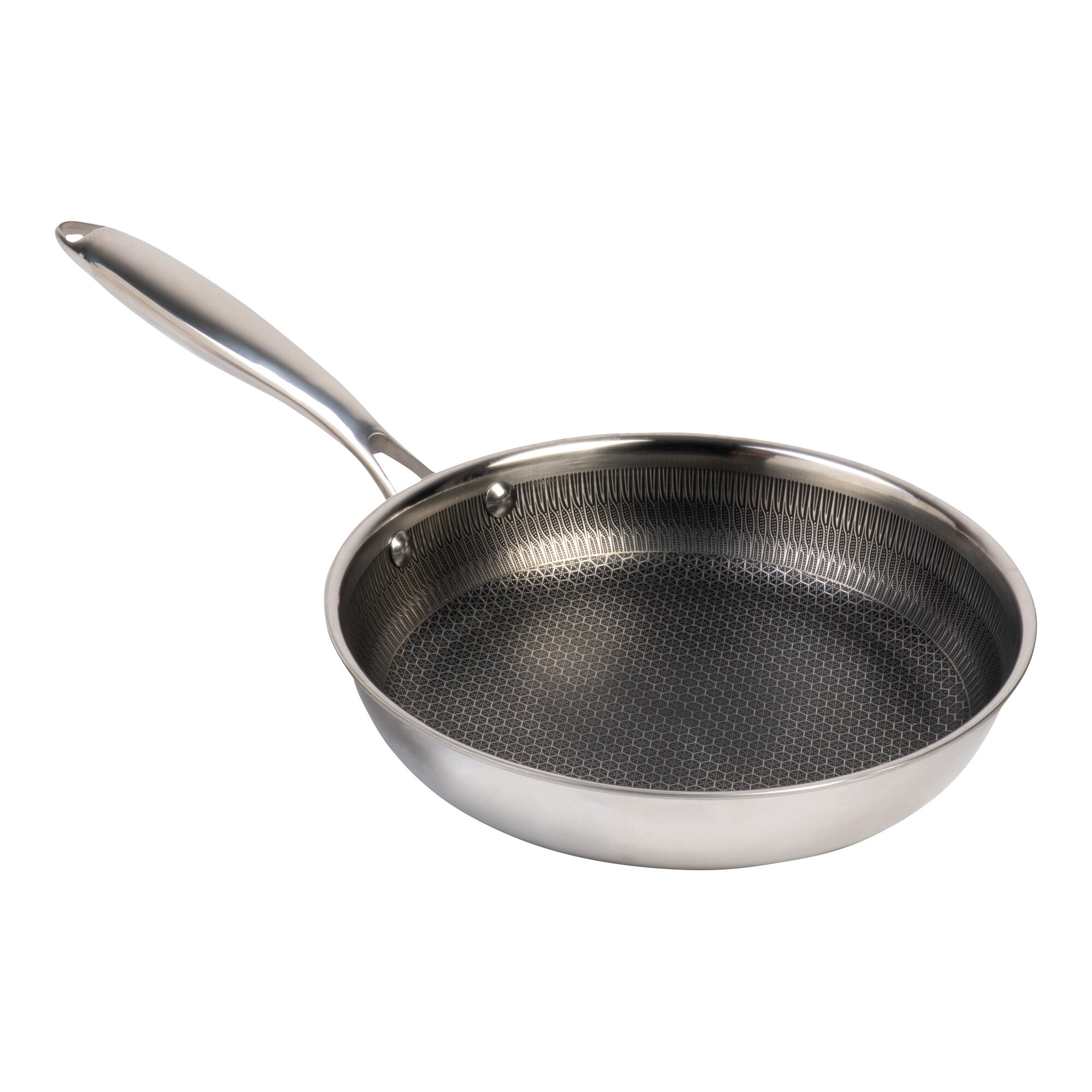 Edelstahl-Pfanne „Premium Polygon“