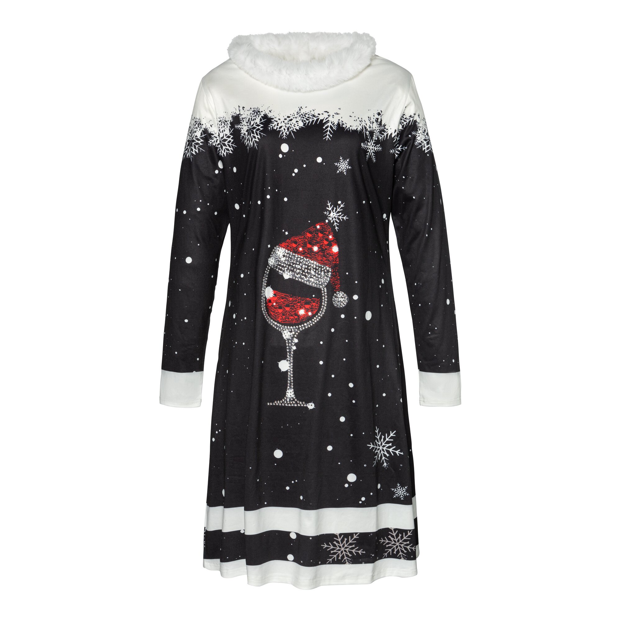 Kleid „Festtage“ L schwarz
