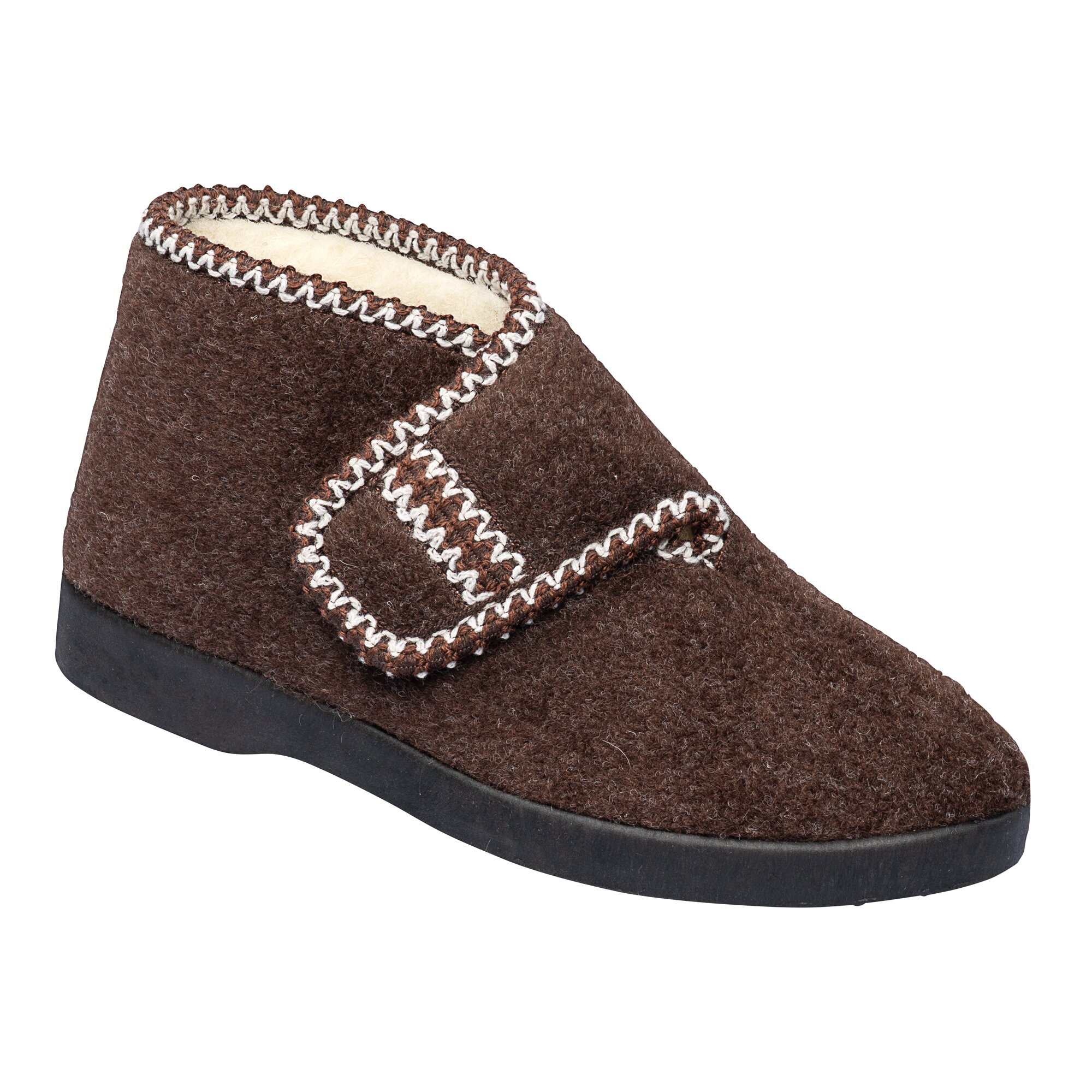 Image of Thermo-Kletthausschuh unisex mit Wolle „Vital“, Größe: 39