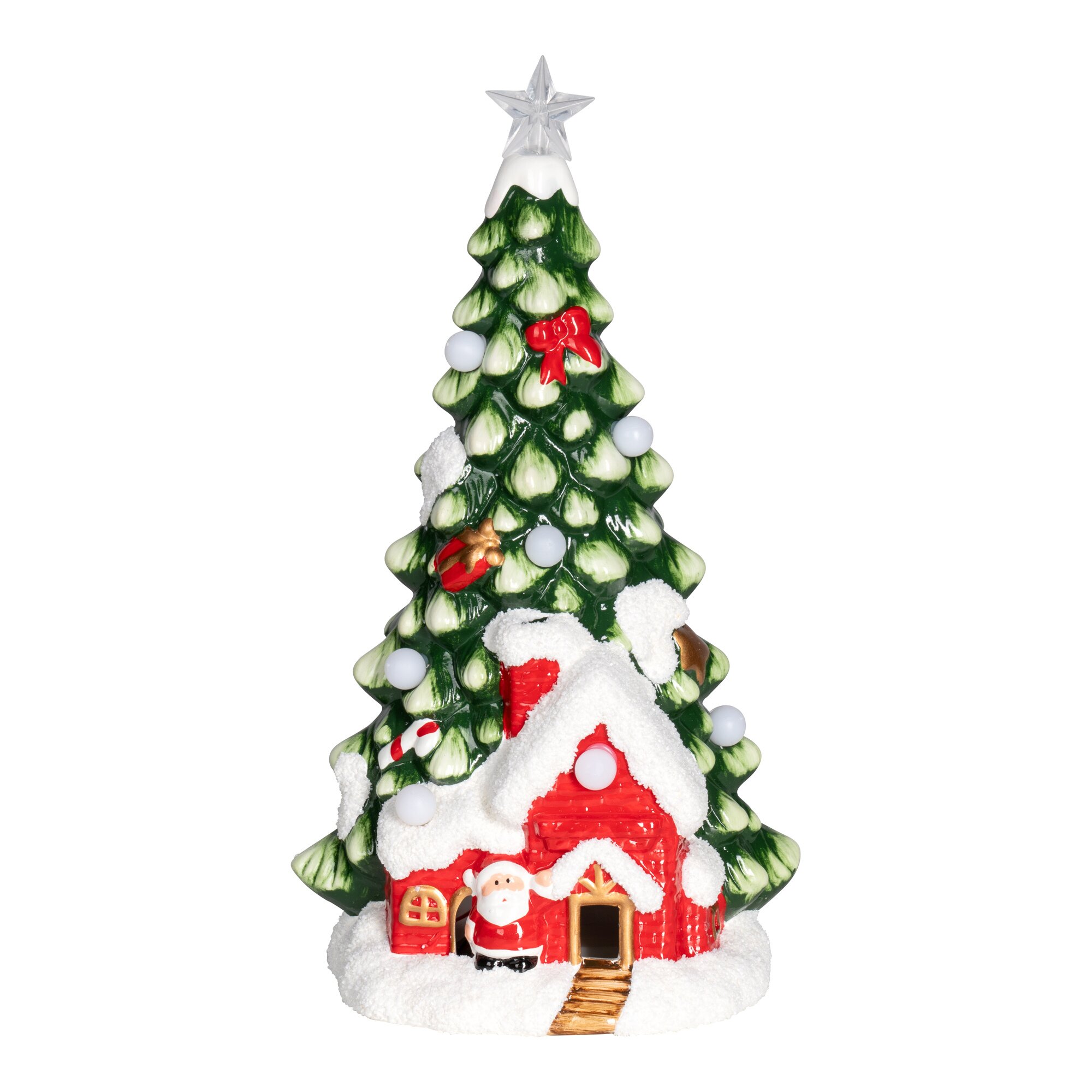 LED-Keramikfigur „Tannenbaum“