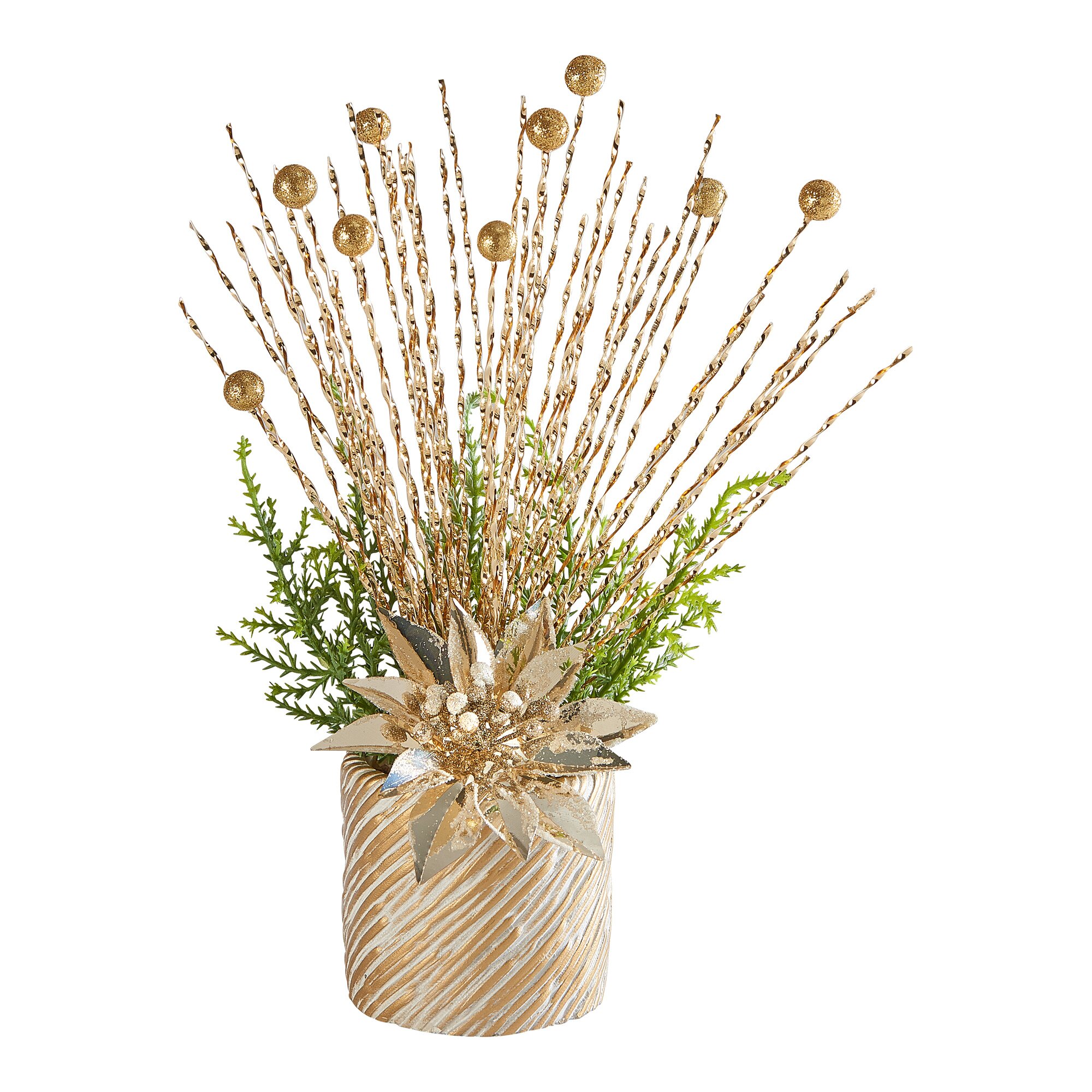 Gesteck „Gold-Explosion“