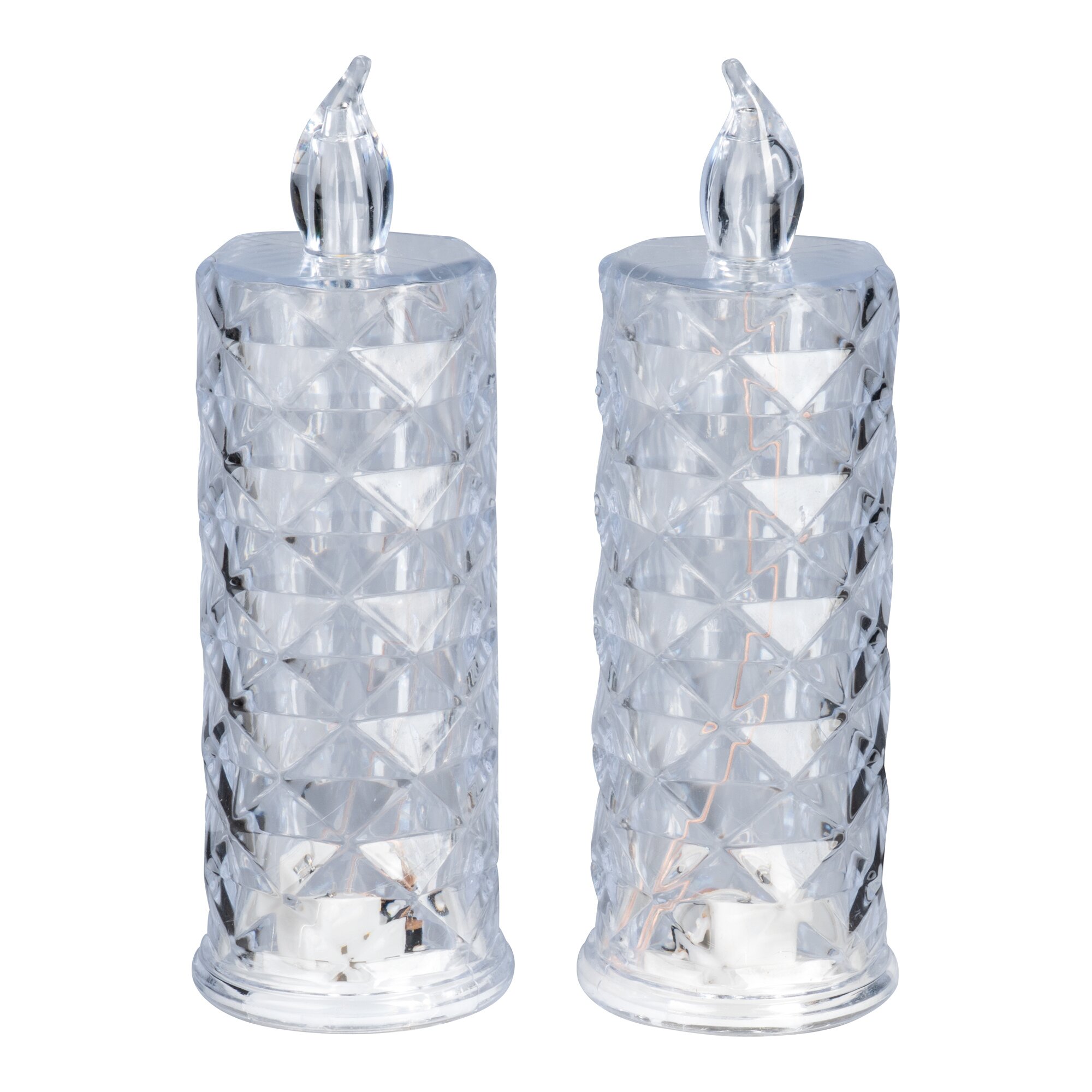 LED-Kerzen „Diamond“, 2 Stück