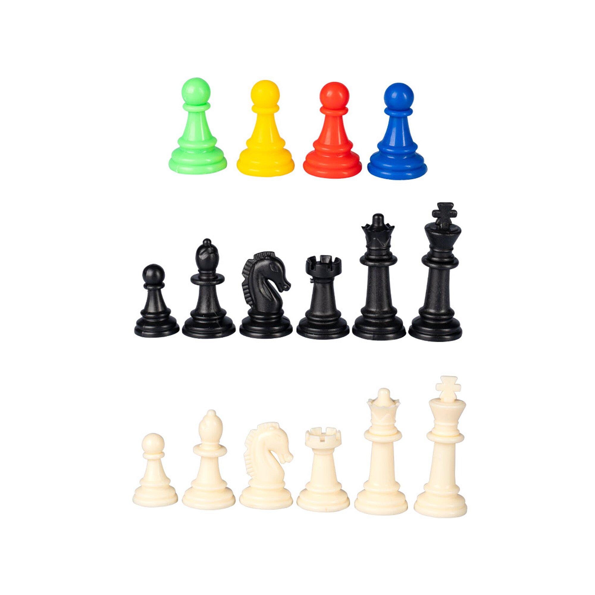 Spielfiguren-Set, 50-teilig