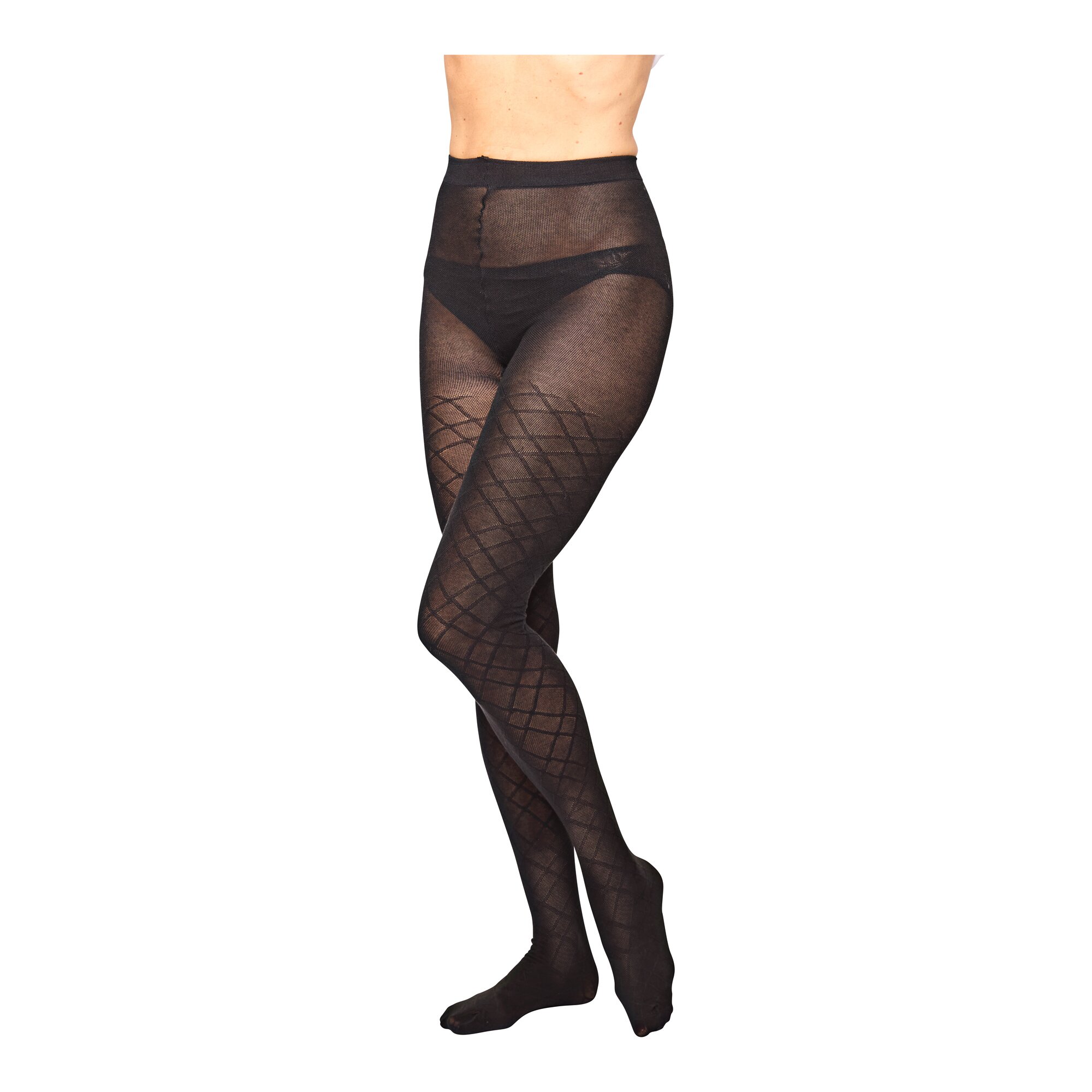 Image of Wärme-Motivstrumpfhose „Laura“, Größe: 2XL