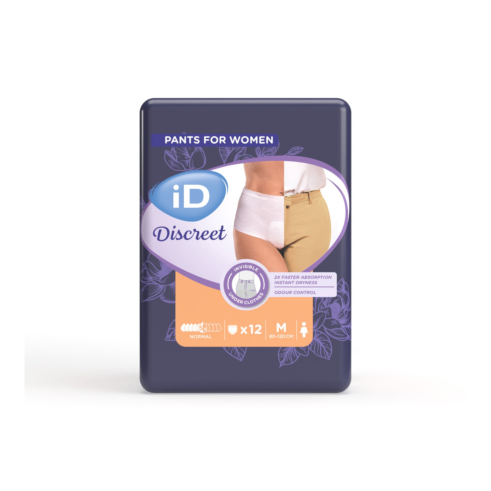 Image of iD Inkontinenz-Slip, normal, Discreet Pants Women, Größe: M