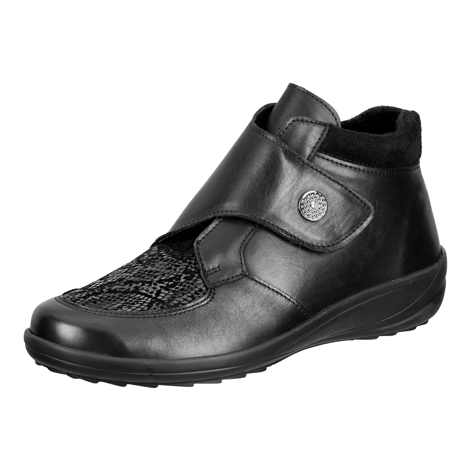 Stiefelette "Frieda" 42 schwarz