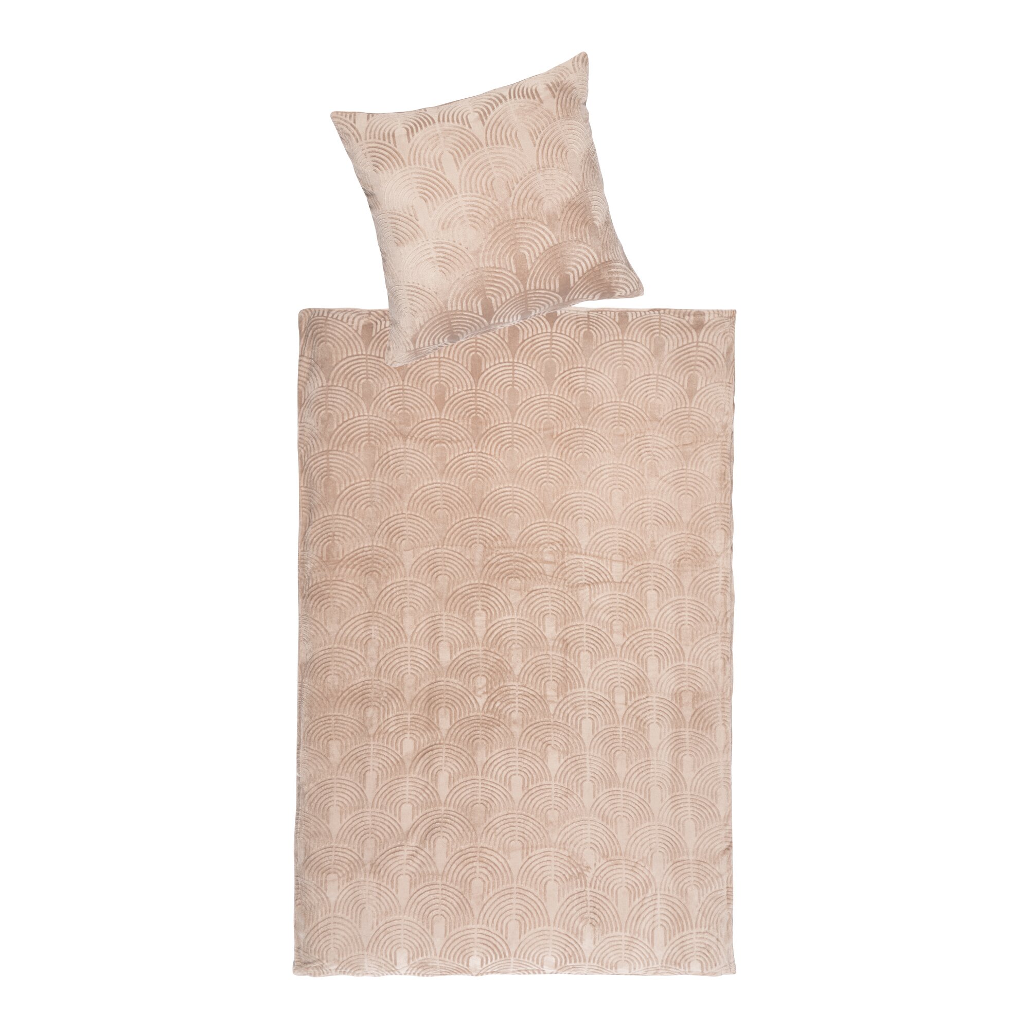 Deluxe-Bettwäsche „Cashmerelike“, 2-teilig, 135x200 cm