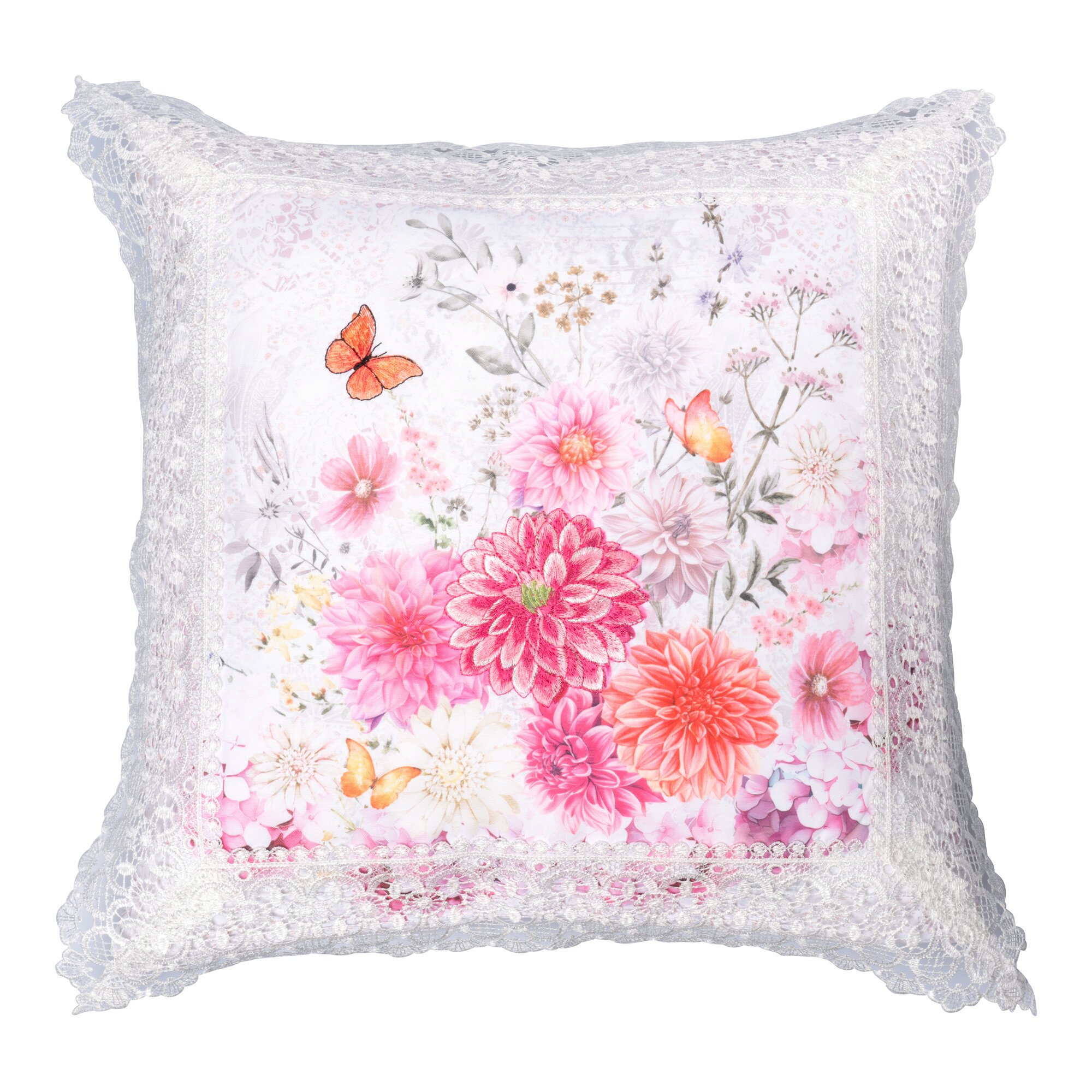 Kissenhülle „Floraler Traum“, 40x40 cm