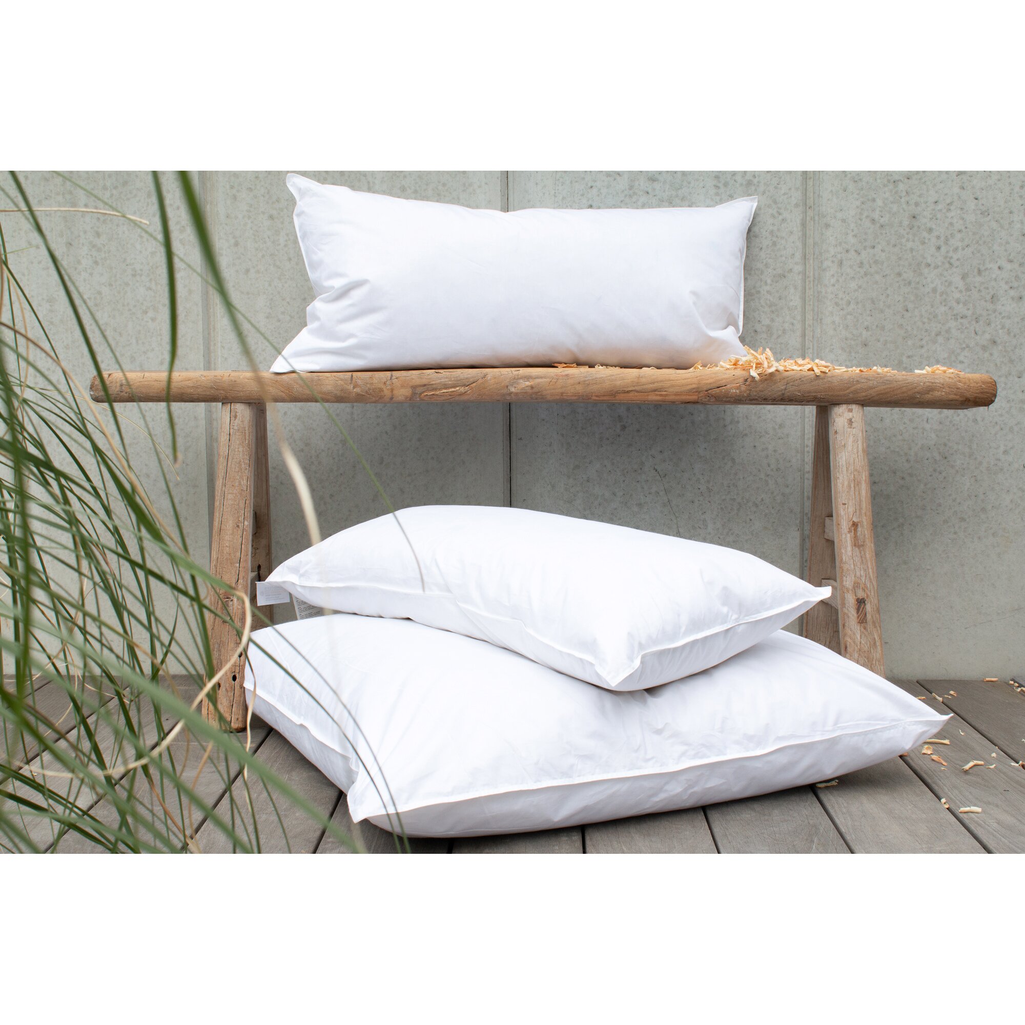 Feder-Daunen Kopfkissen "Zirbe"