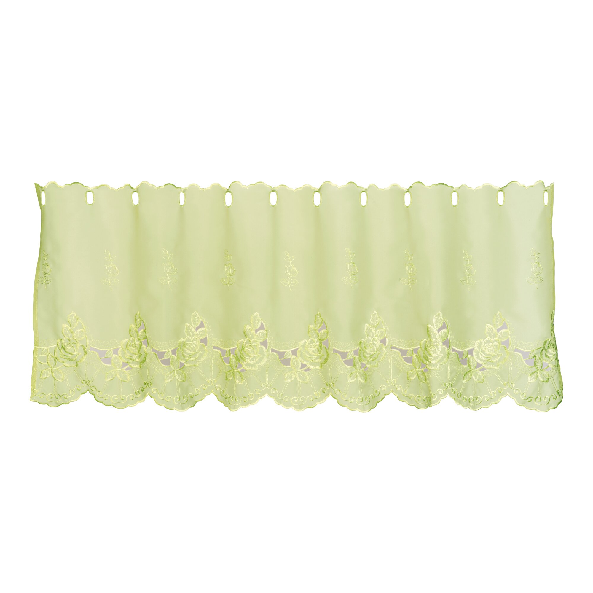 Stickgardine "Rosen"