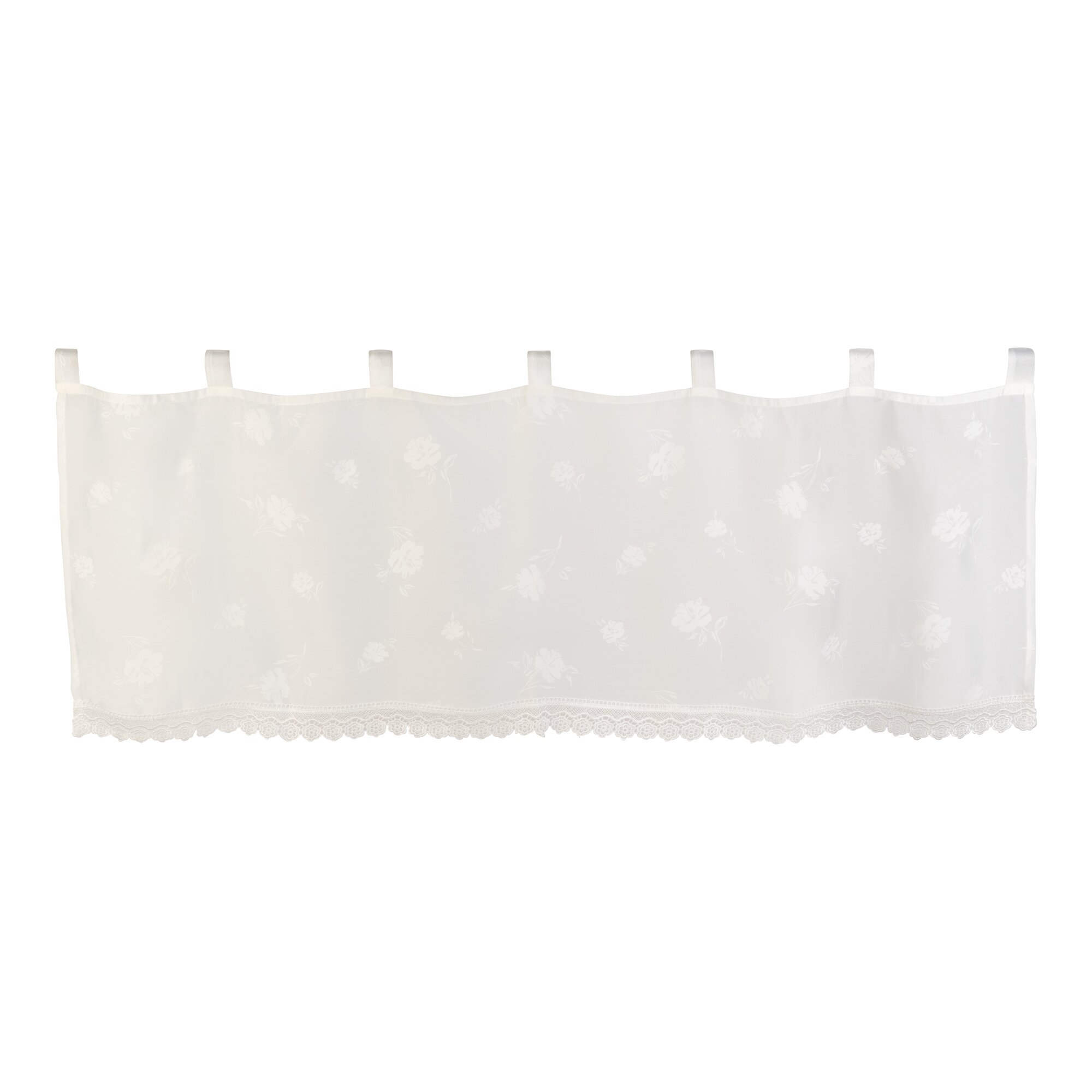 Transparent-Bistrogardine "Blume"