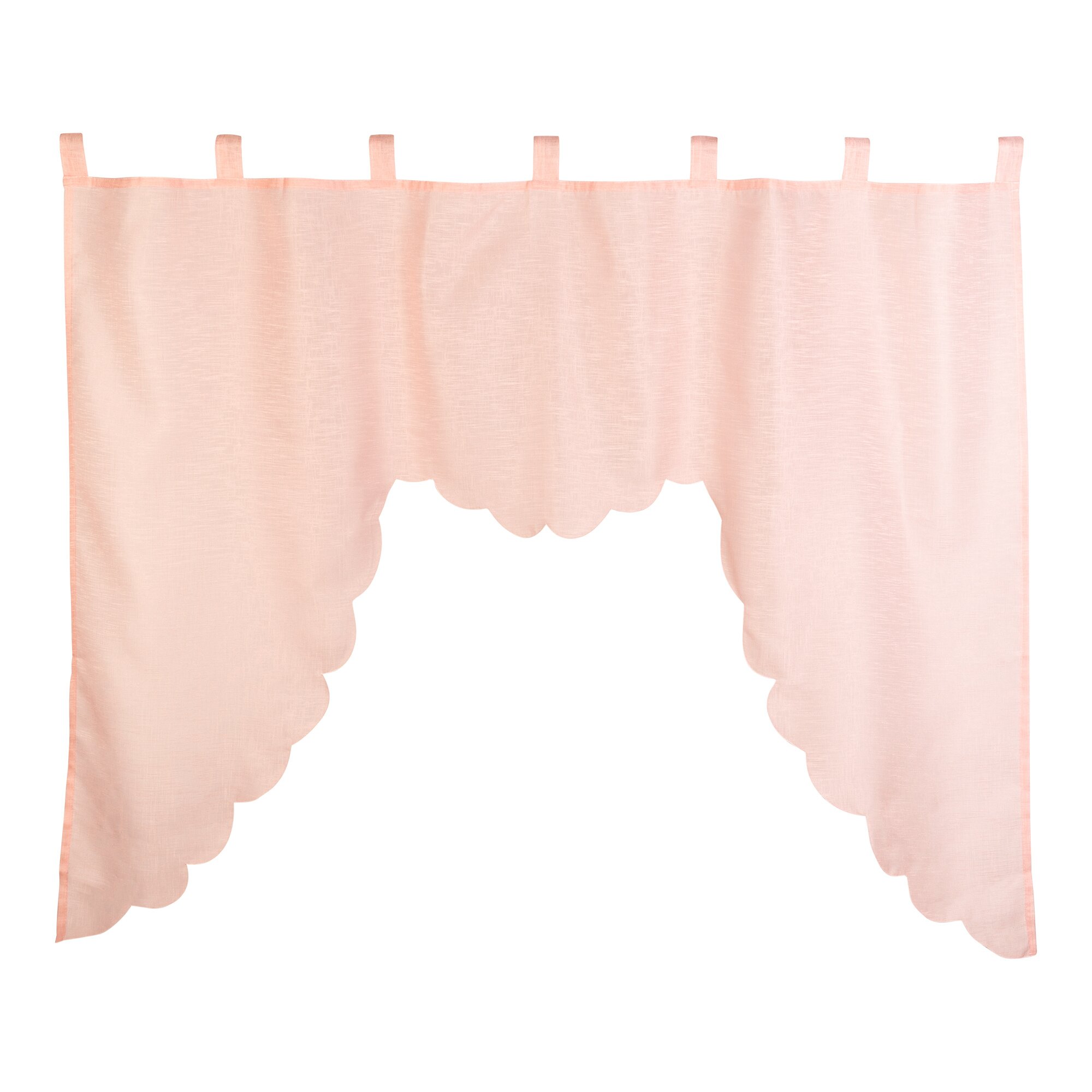 M-Bogen-Gardine „apricot“