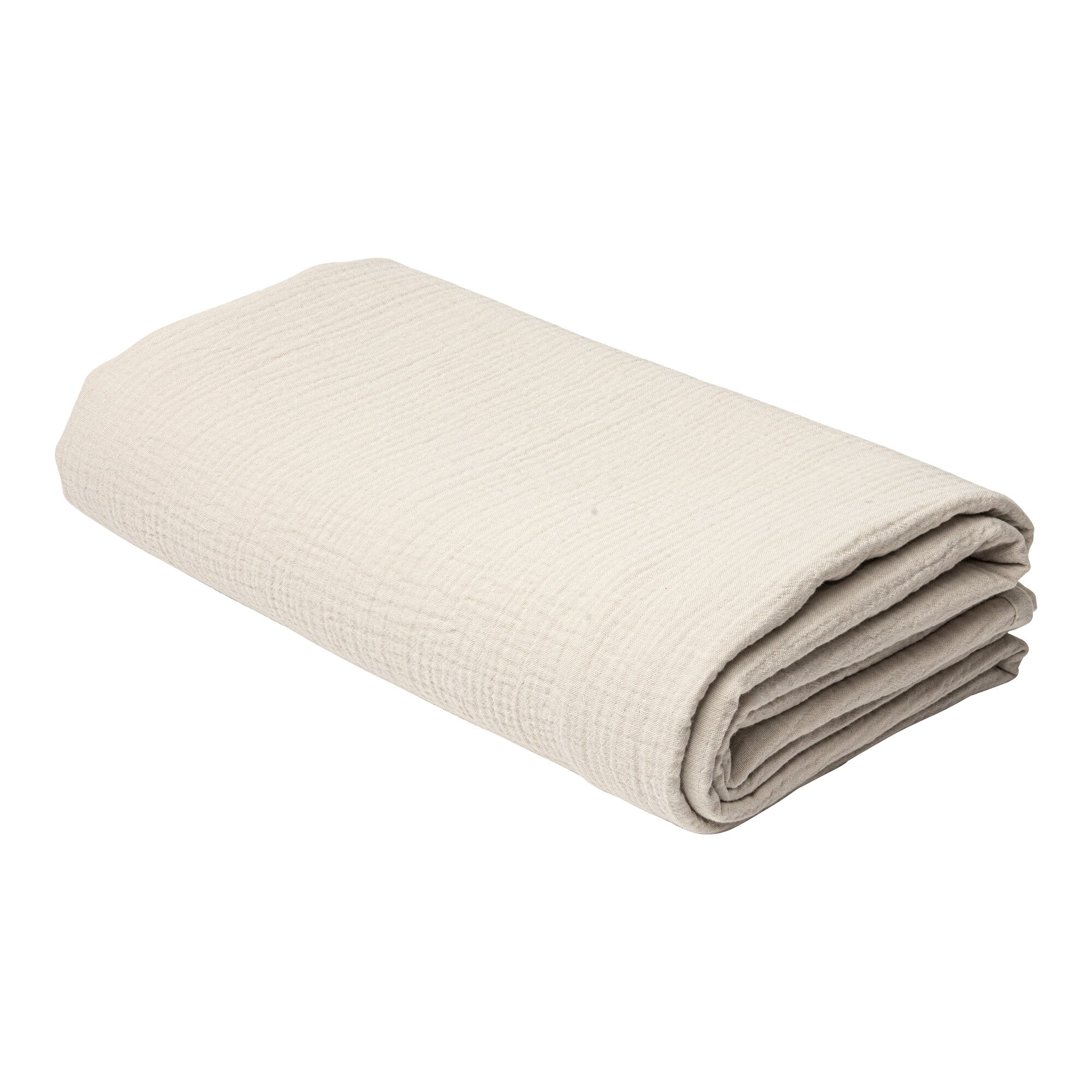 Musselin-Decke "Annalena", 150x200 cm, beige