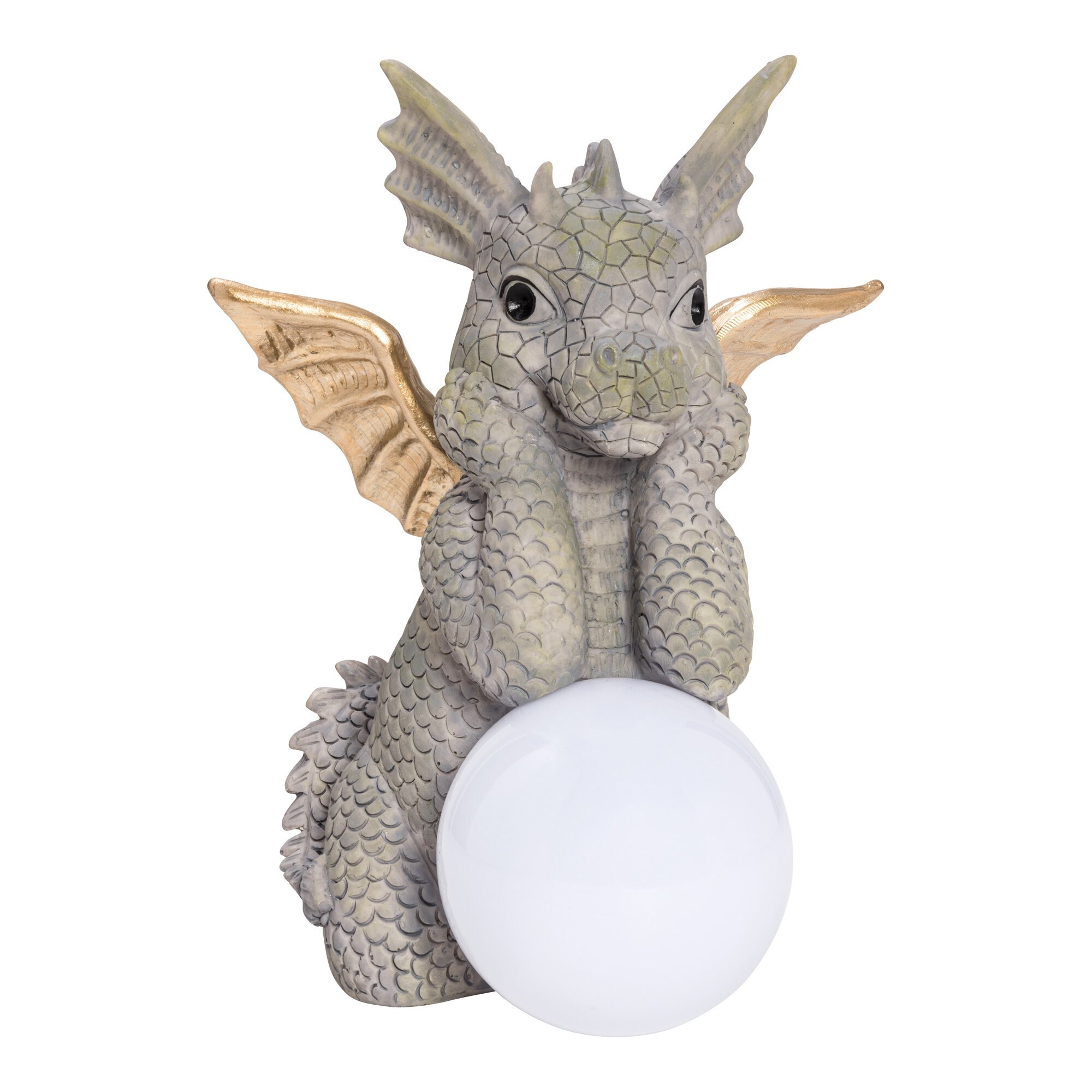 Solar-Gartenfigur Drache