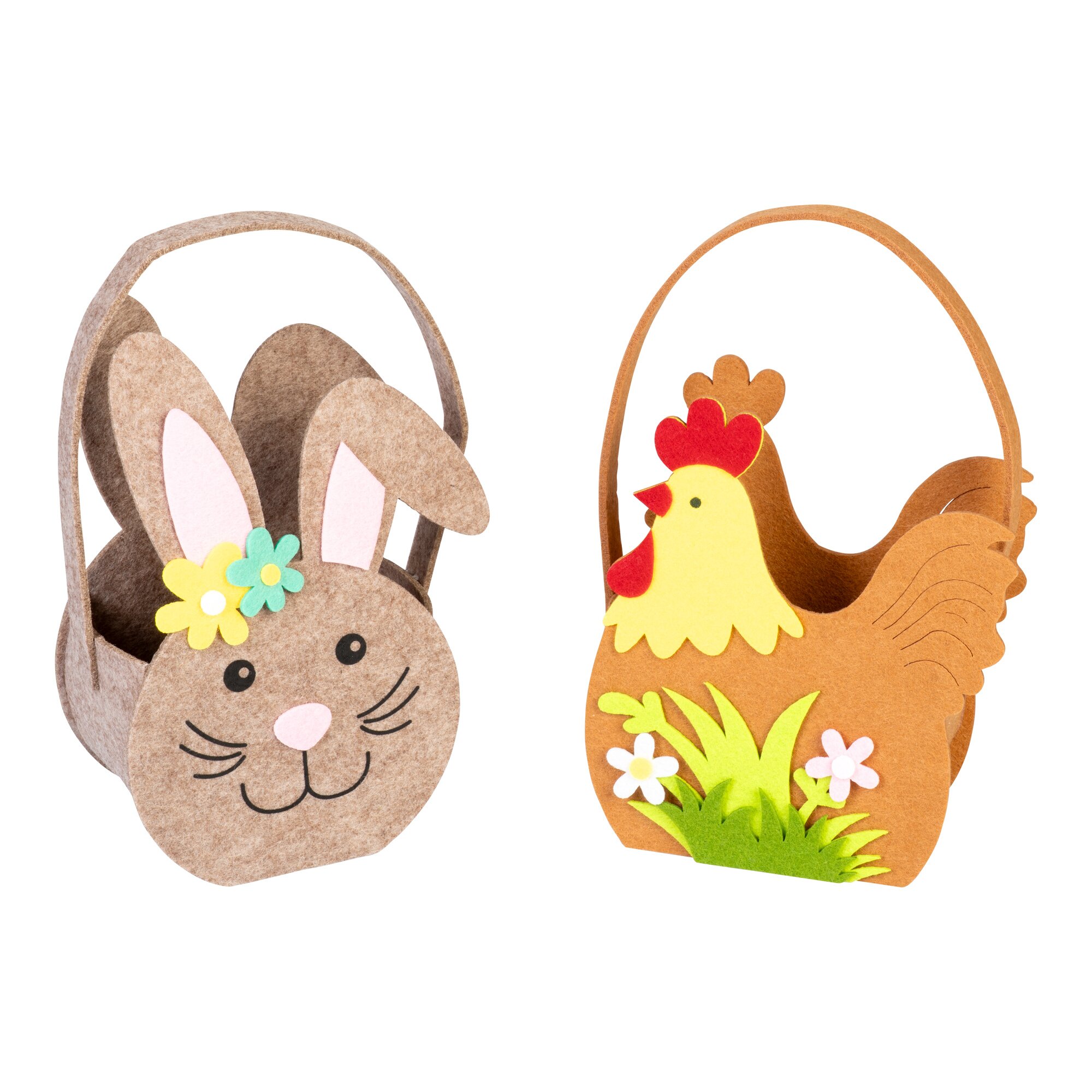 Filz-Geschenktüten "Ostern", 2 Stück