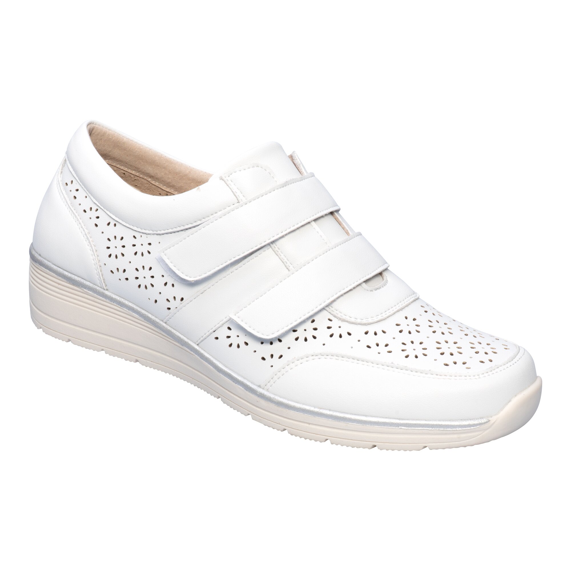 wonderwalk Leder-Kletthalbschuh „Kornelia“