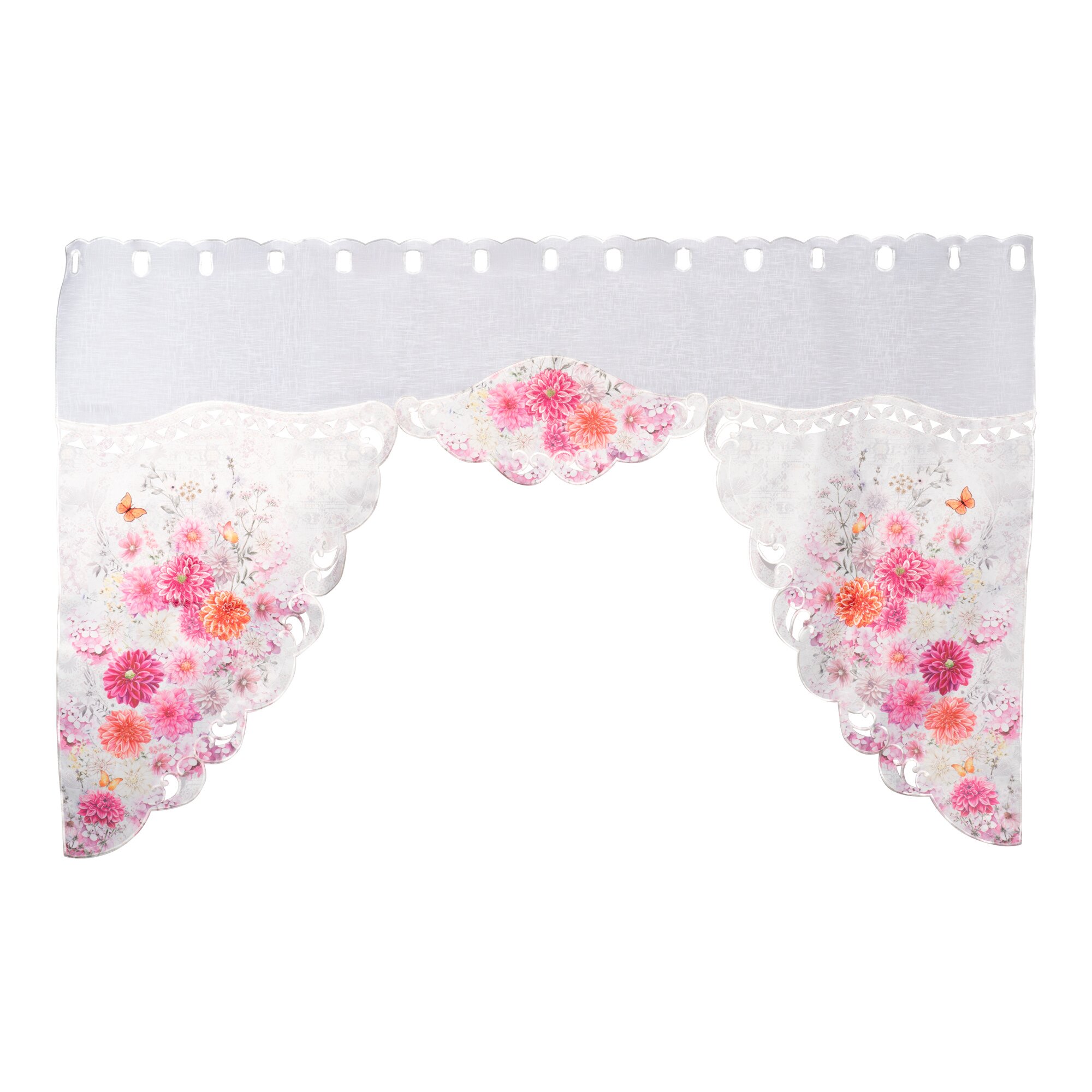 M-Bogen Gardine "Floraler Traum"