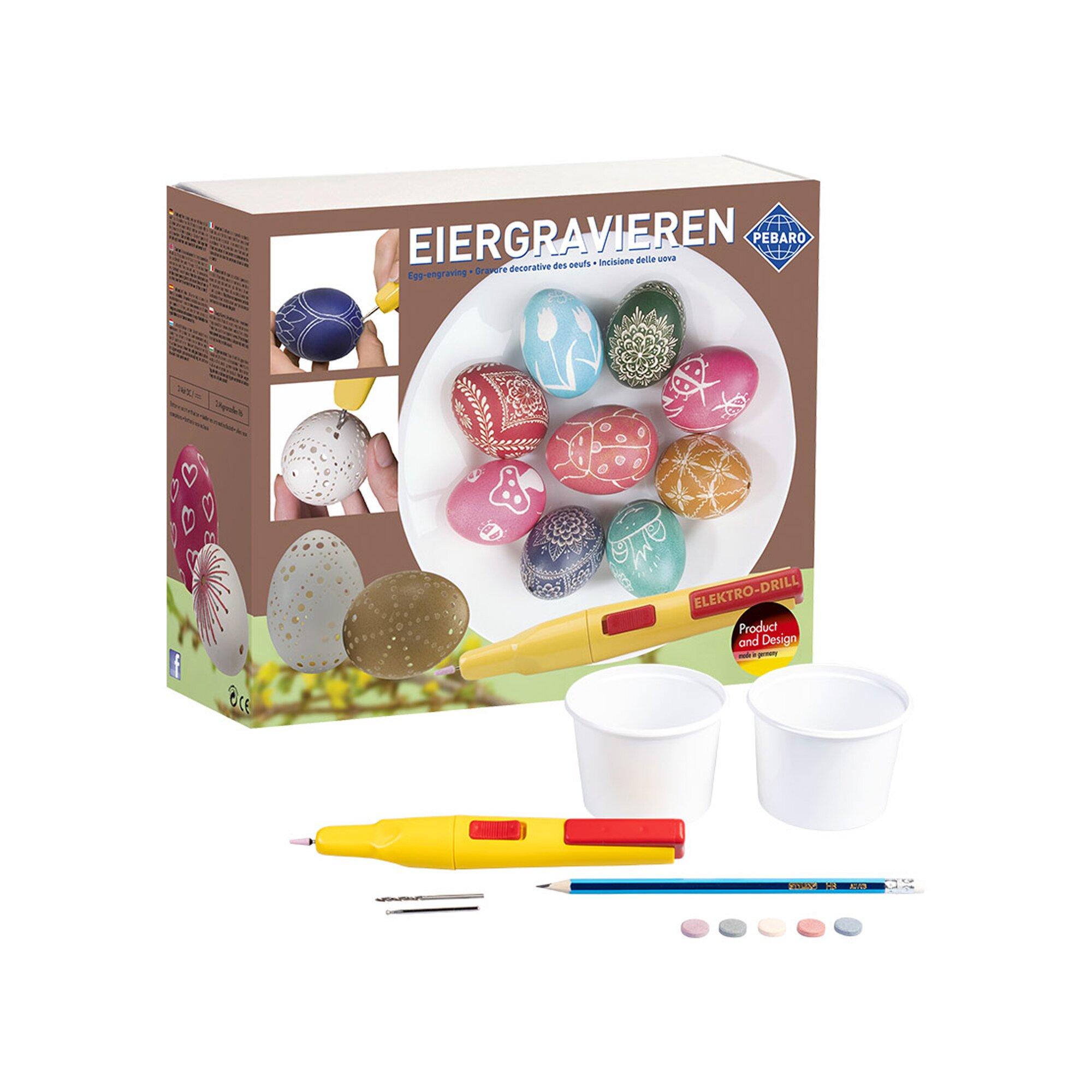 Bastelset „Eiergravieren“