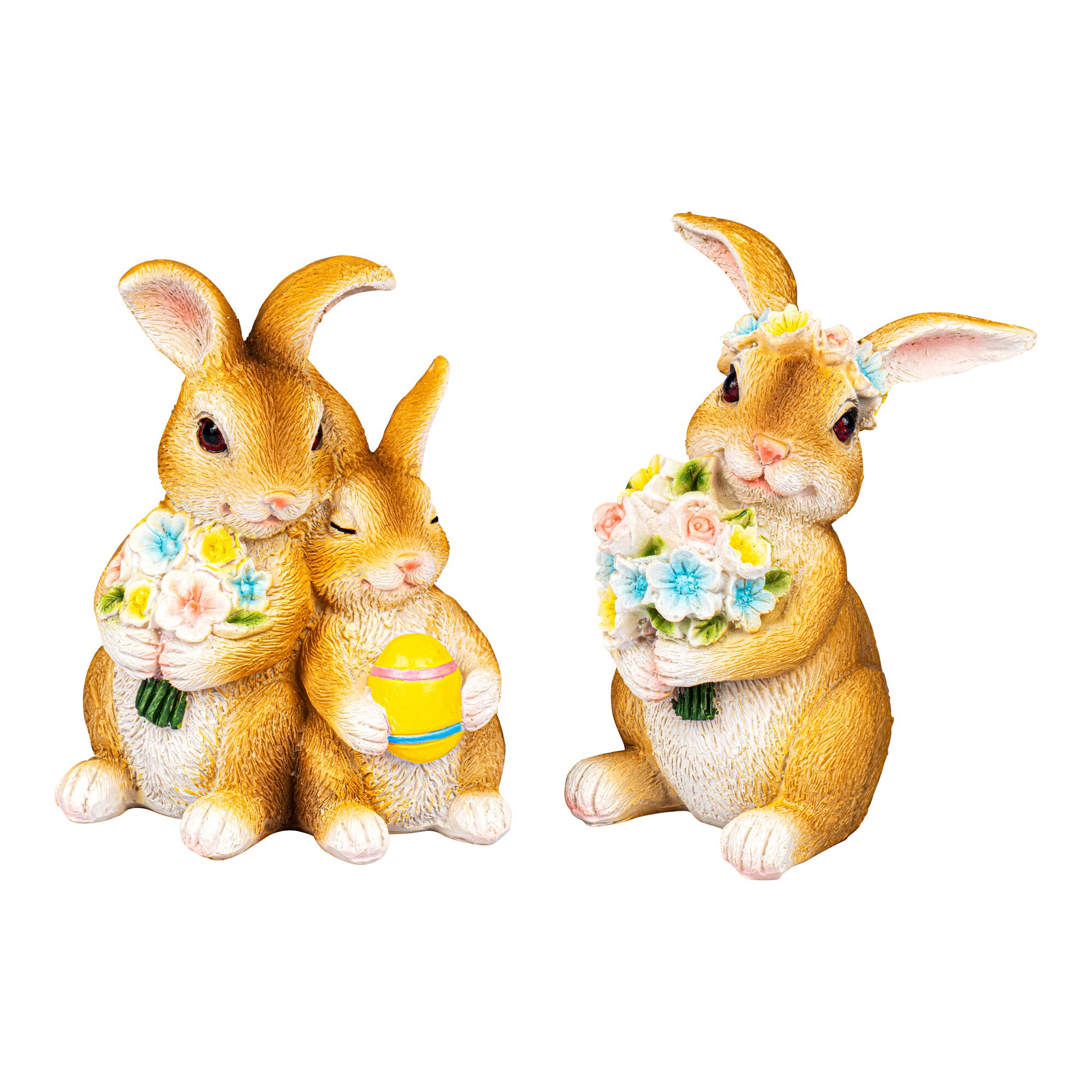 Dekofiguren-Set „Hasen-Familie“