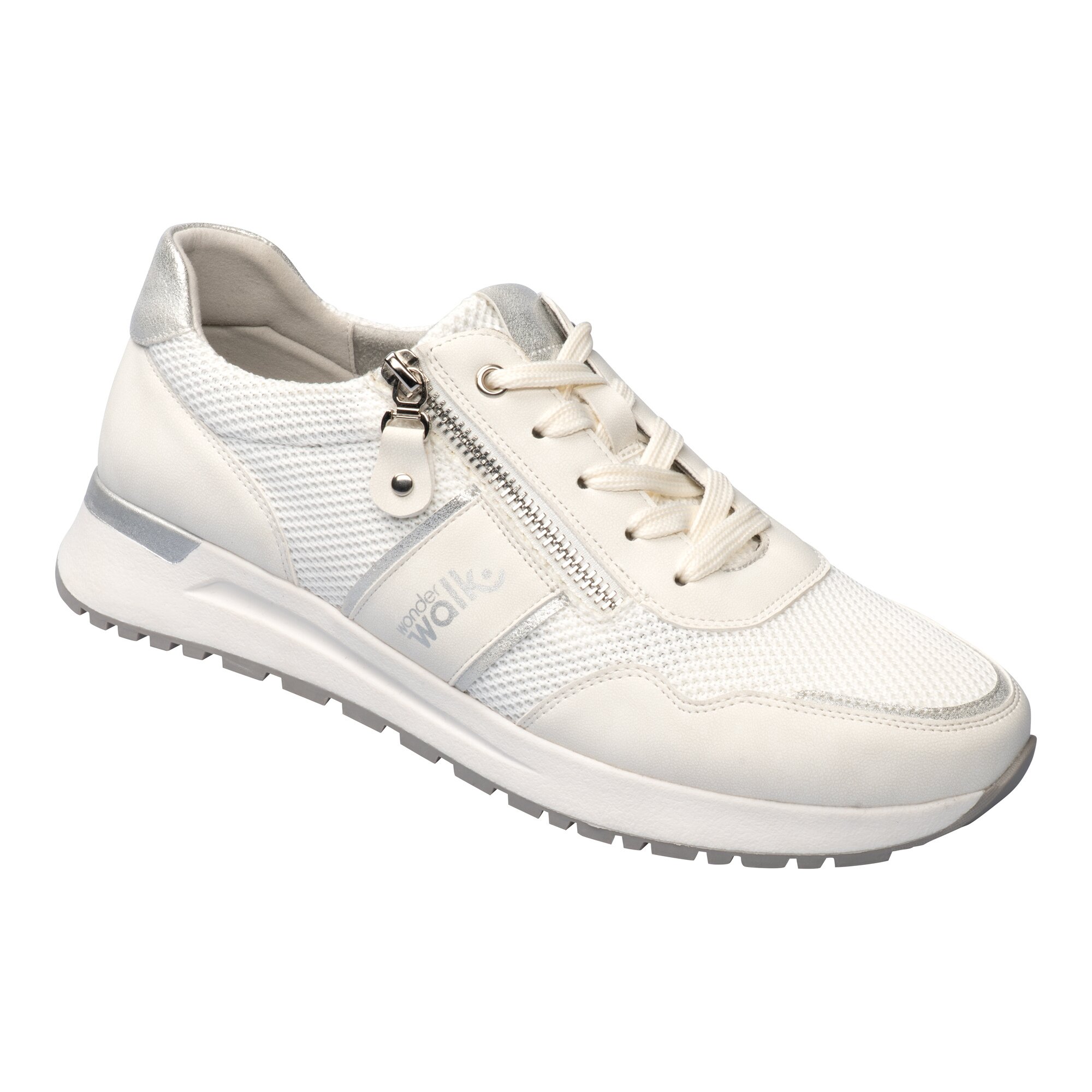 wonderwalk Komfort-Meshsneaker „Lilly“, Größe: 36, weiß