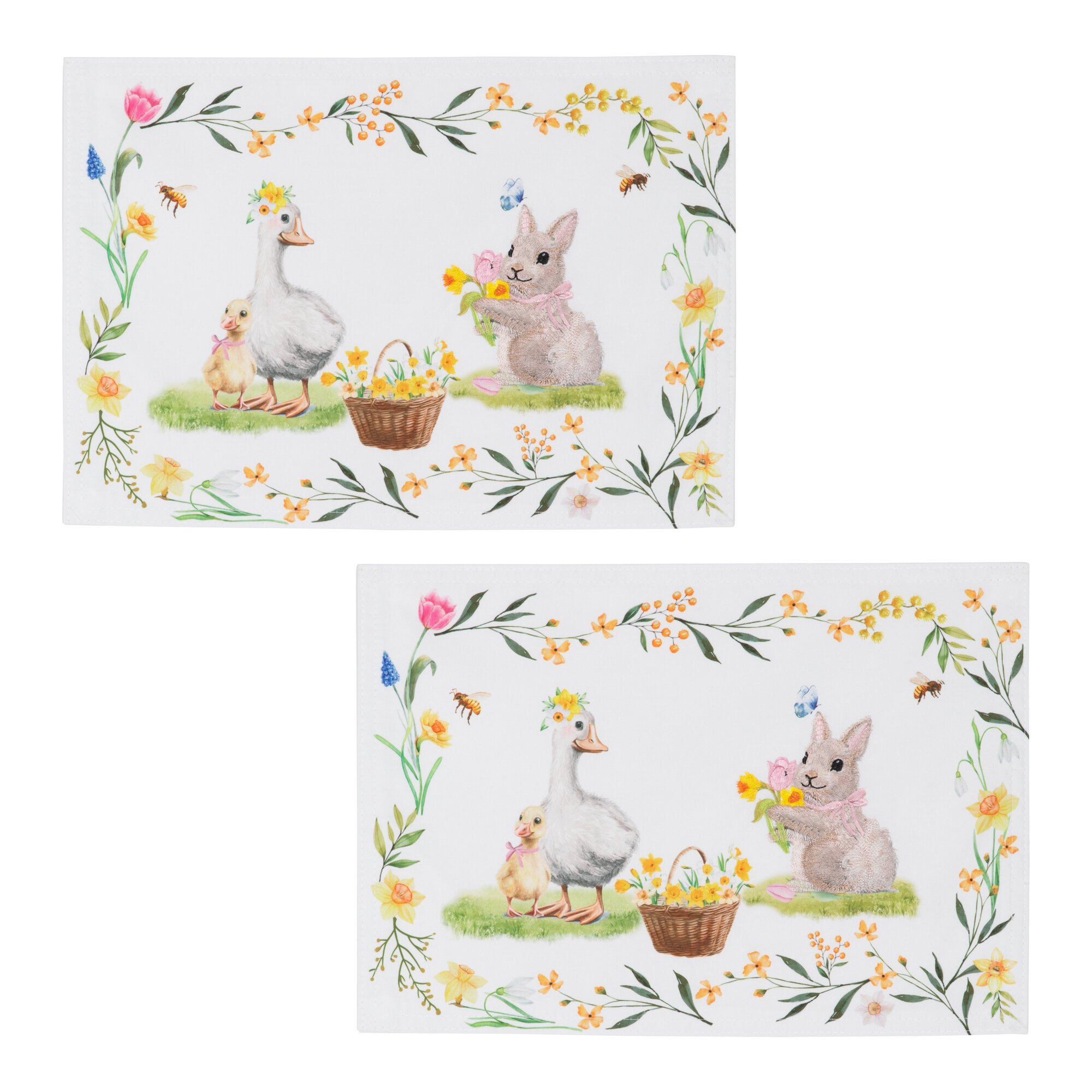 Platzset „Osterfrühstück“, 2 Stück