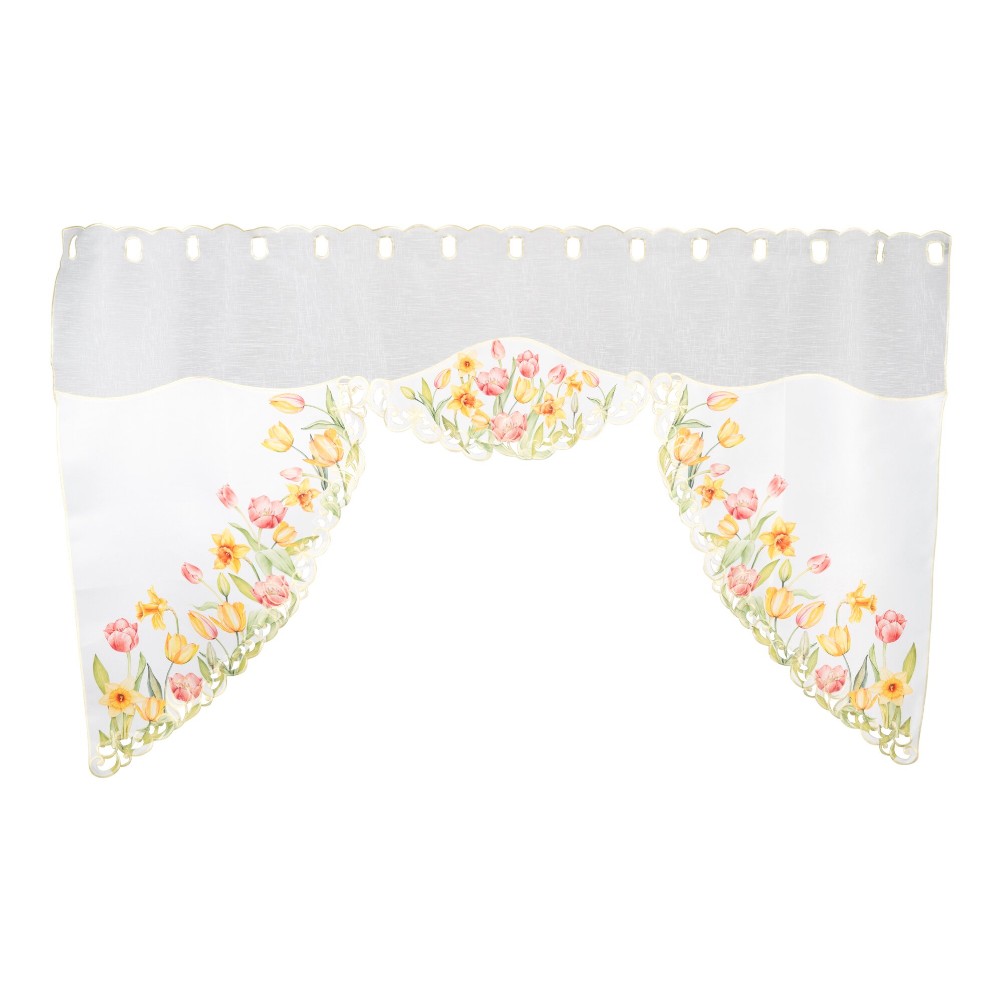 M-Bogen-Gardine „Tulpentraum“