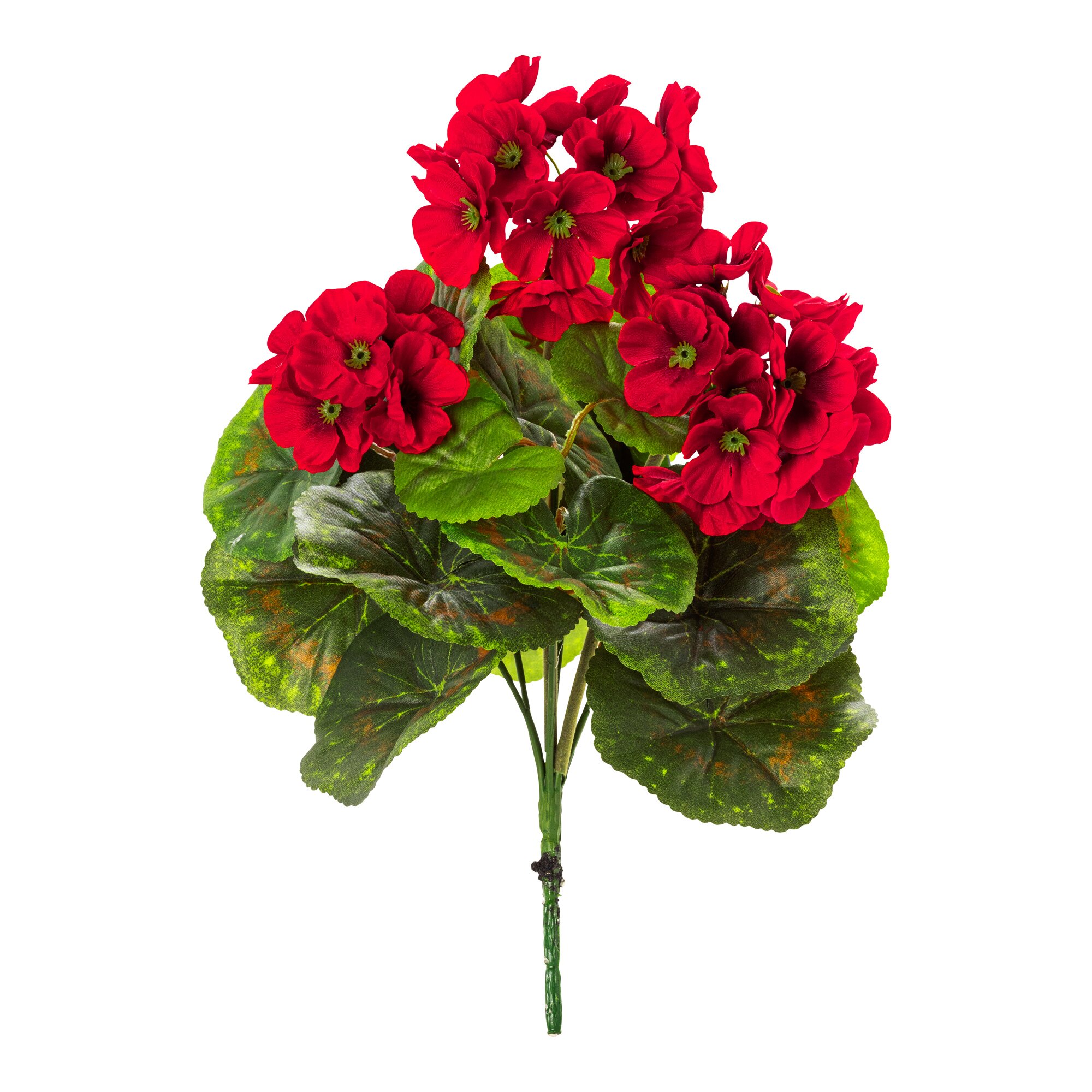 Steck-Kunstblume "Geranie", rot