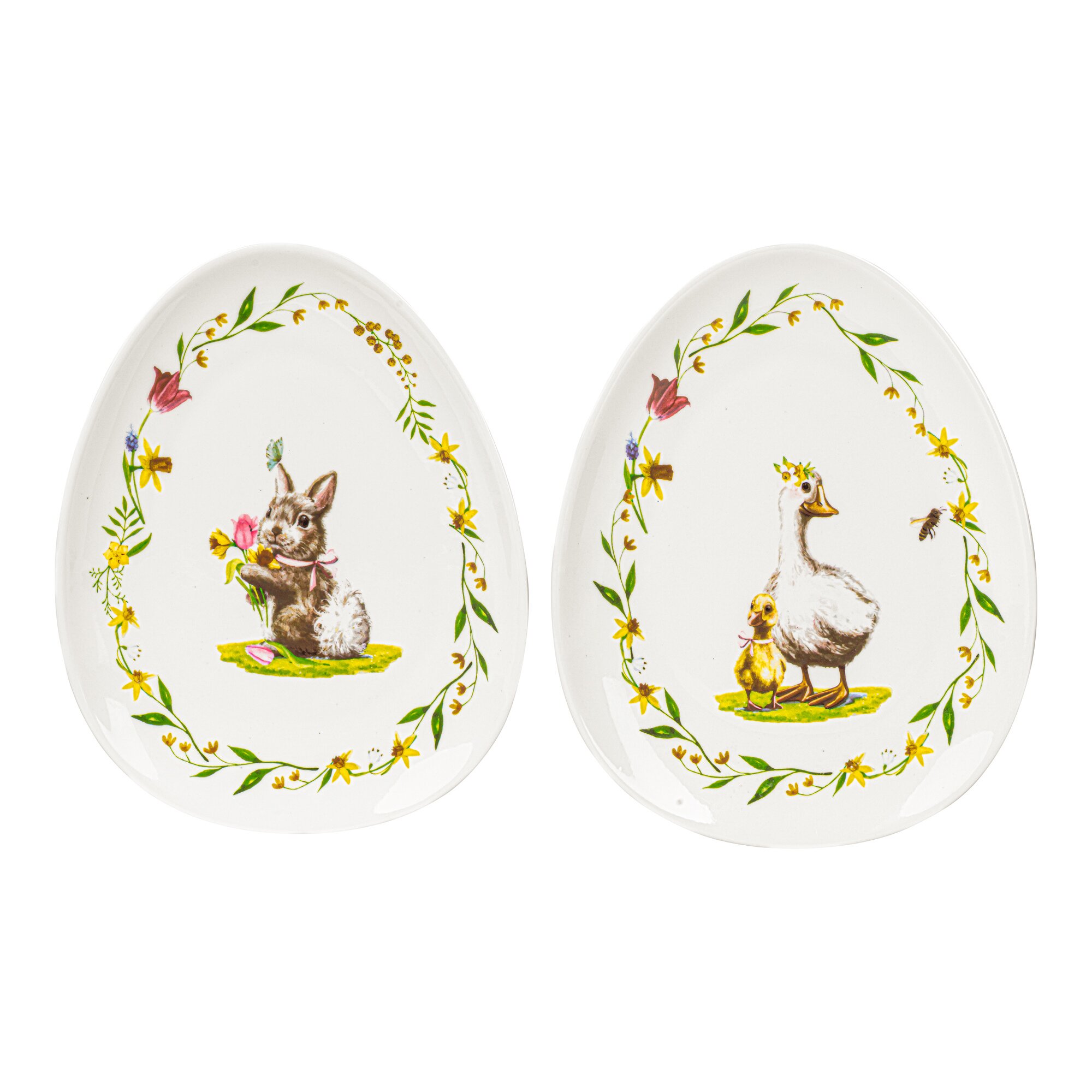 Oster-Teller, 2 Stück