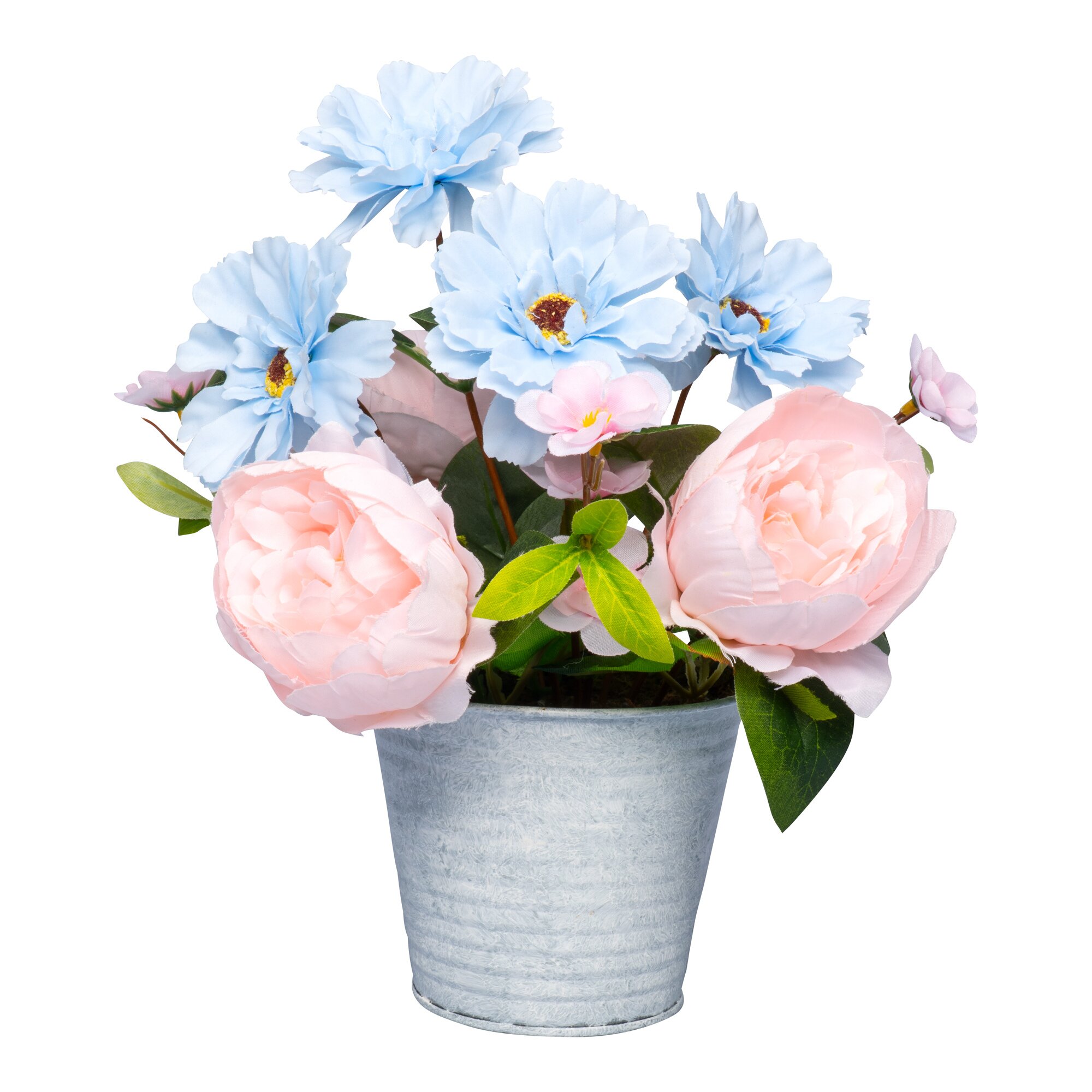 Blumenarrangement Deko-Topf „Sommer-Sehnsucht“