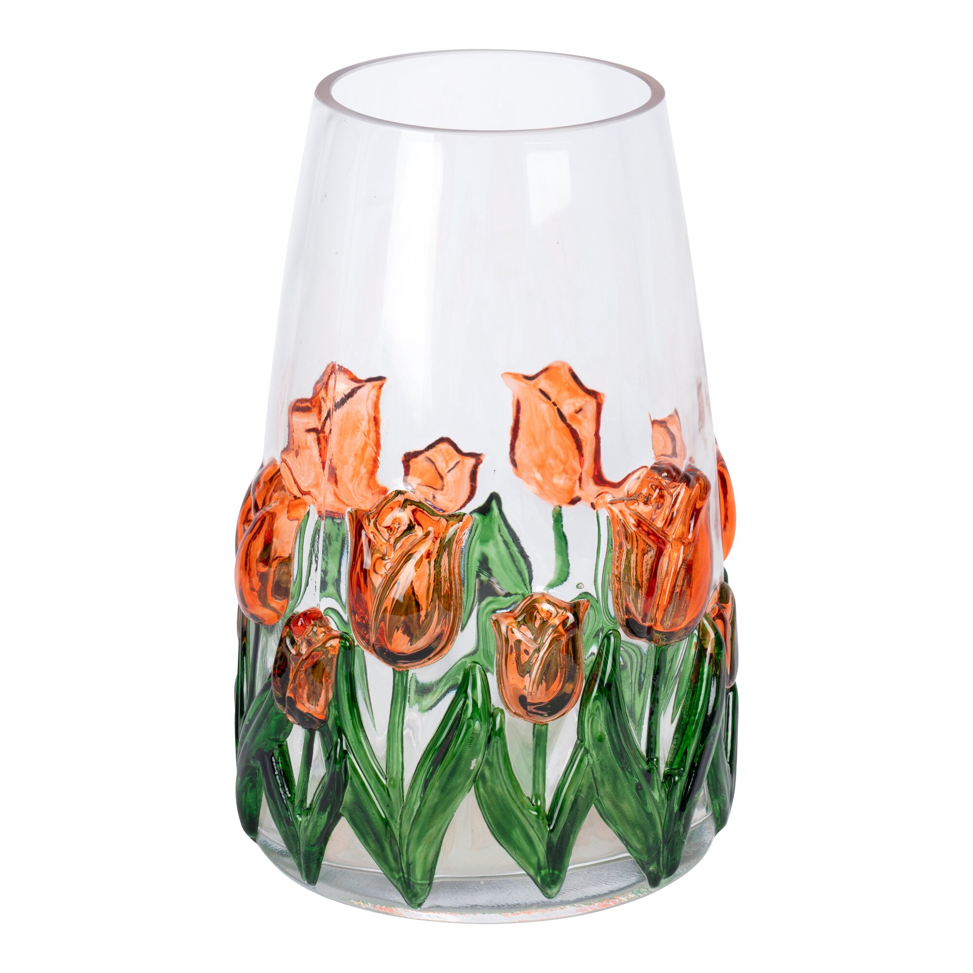 Vase „3D-Tulpen“