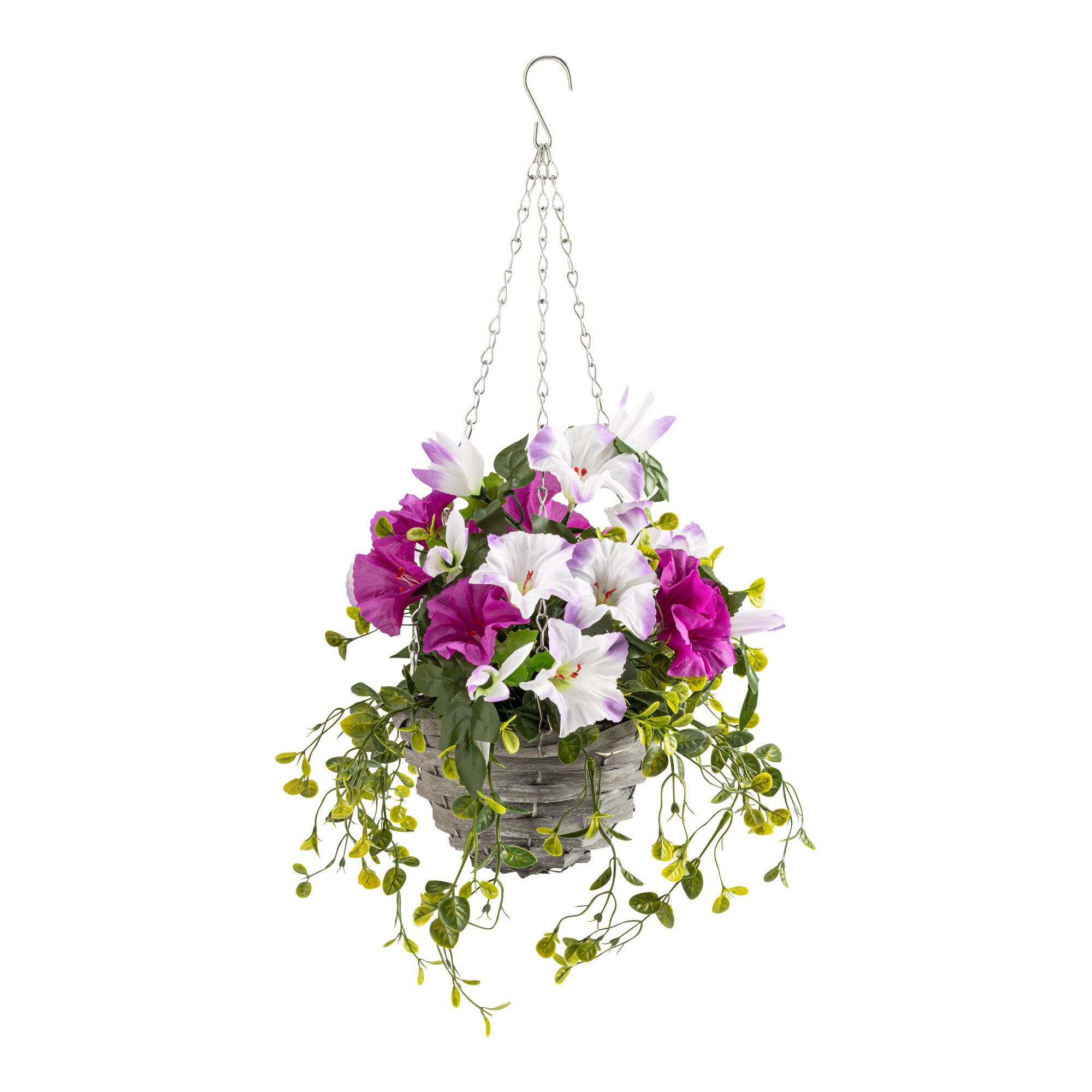 Kunstpflanze zum Hängen "Petunien"