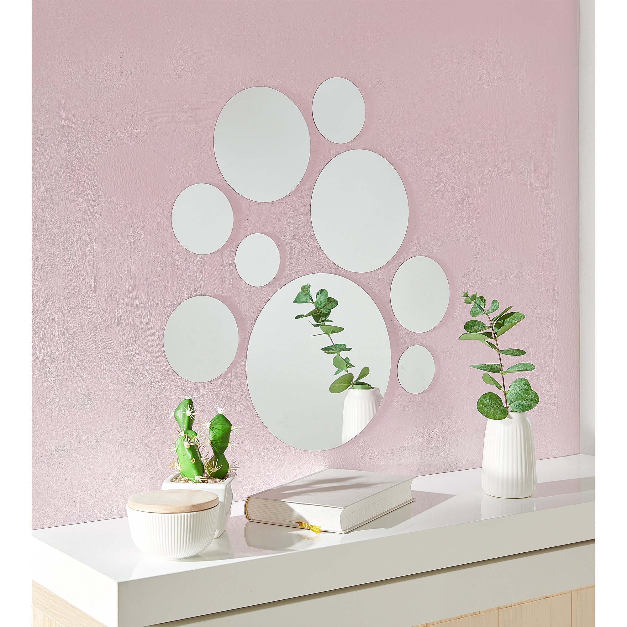 Spiegelsticker-Set, 9-teilig