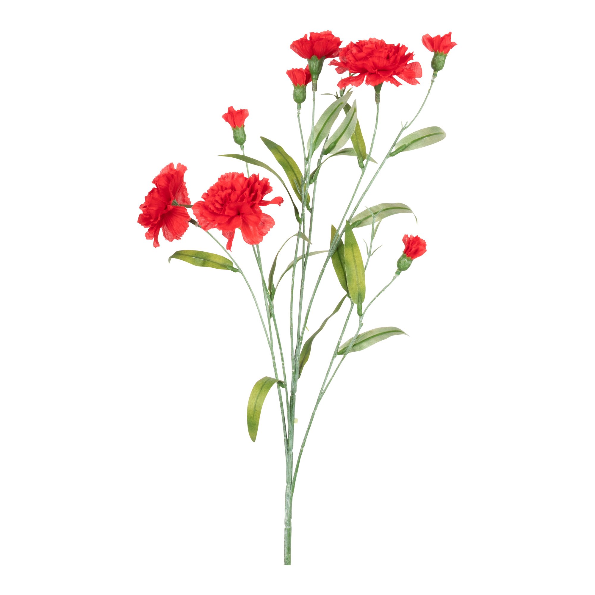 Kunstblumenstrauß "Nelken", rot