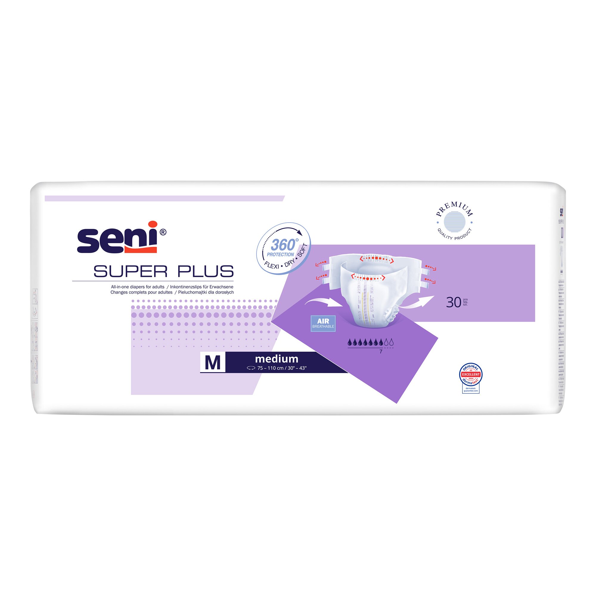 Image of Inkontinenzwindel Super Plus, 30 Stück, Größe: M