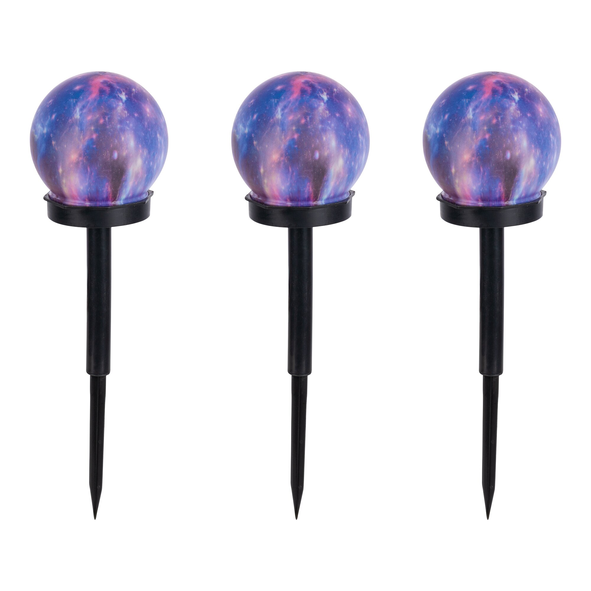 Solar-LED-Stecker „Universum“, 3 Stück