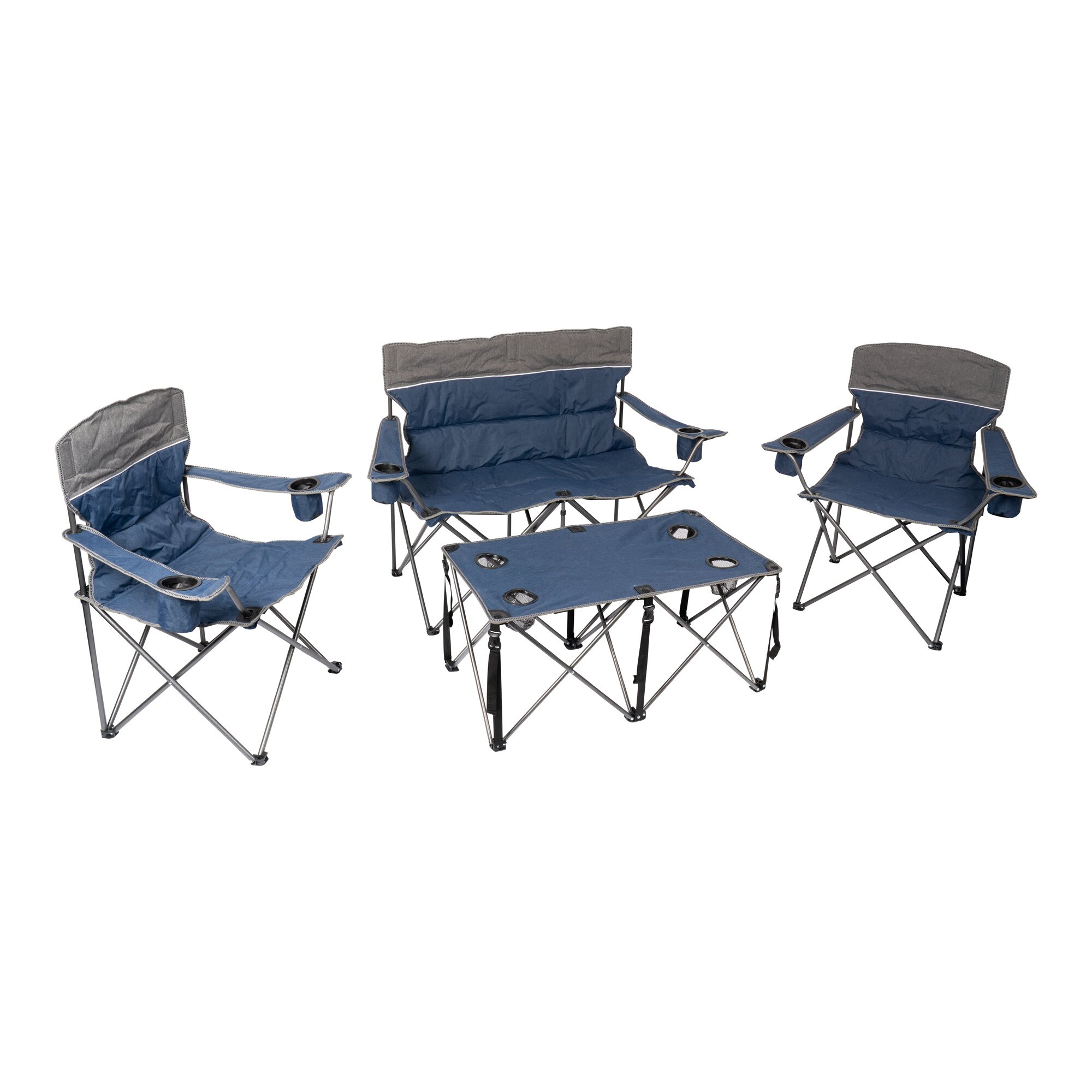 Campingmöbel-Set „Premium“, 4-teilig
